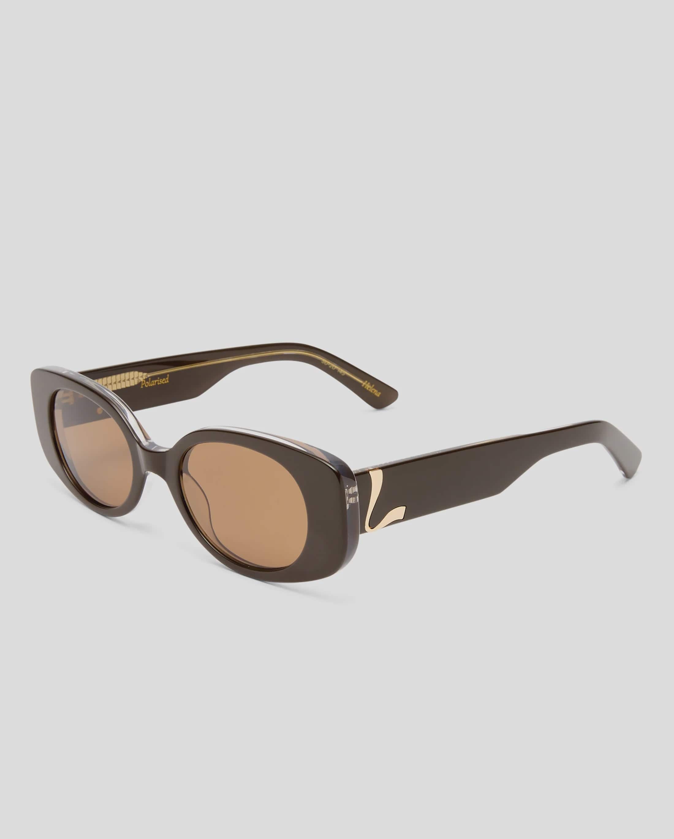 Luv Lou Sunglasses Luv Lou | The Helena - Dark Chocolate