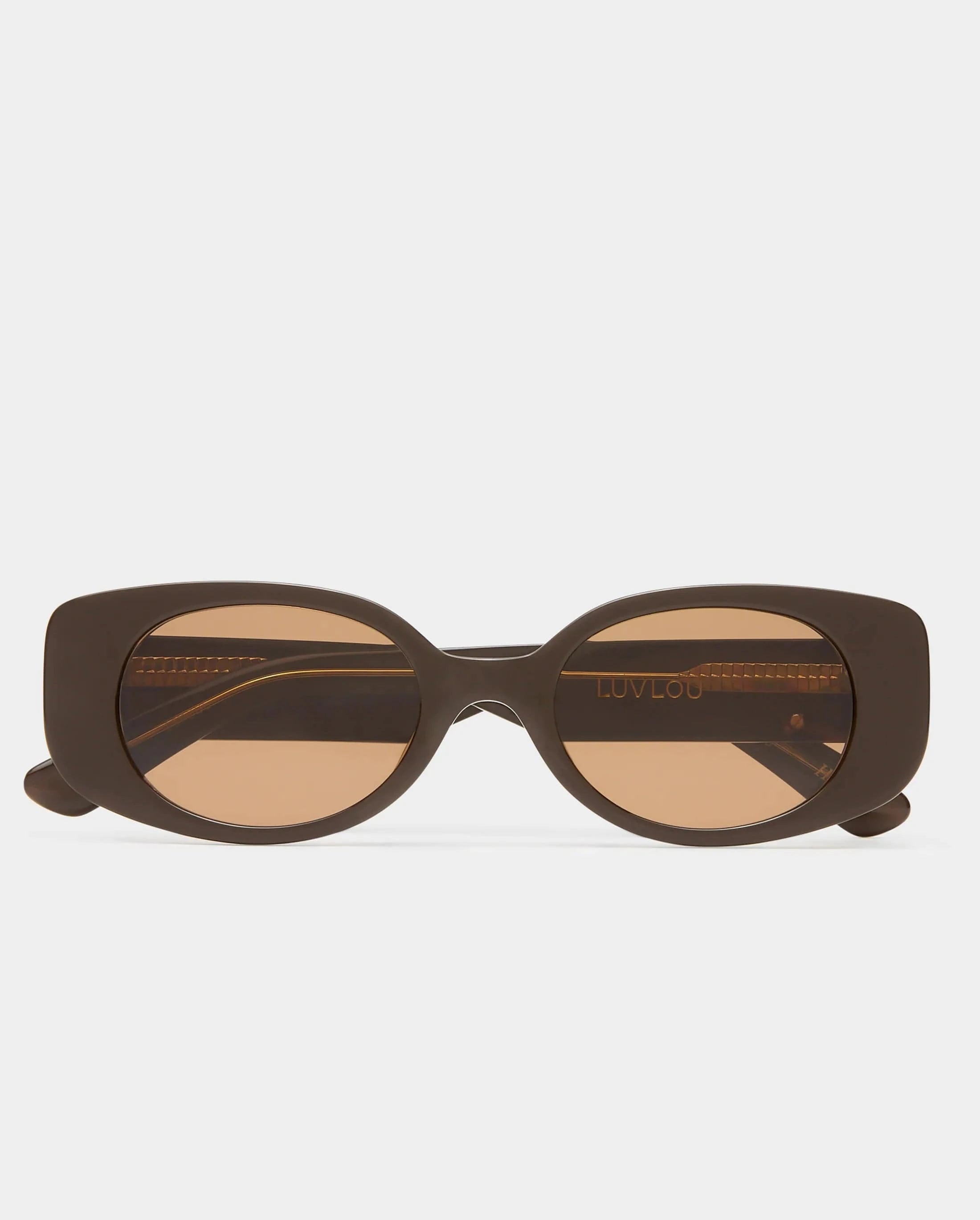 Luv Lou Sunglasses Luv Lou | The Helena - Dark Chocolate