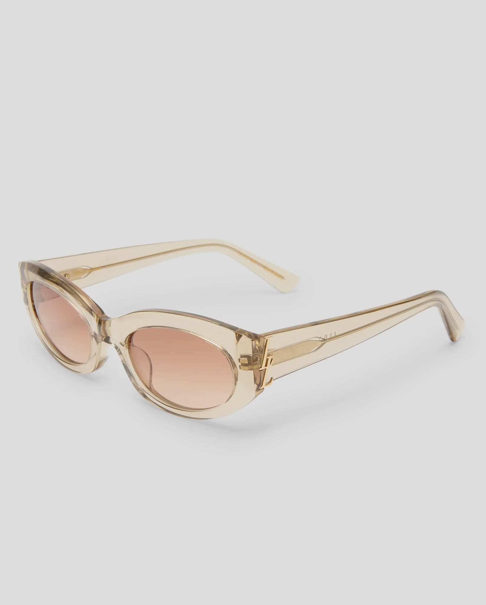 Luv Lou Sunglasses Luv Lou | The Juliet - Crystal Latte