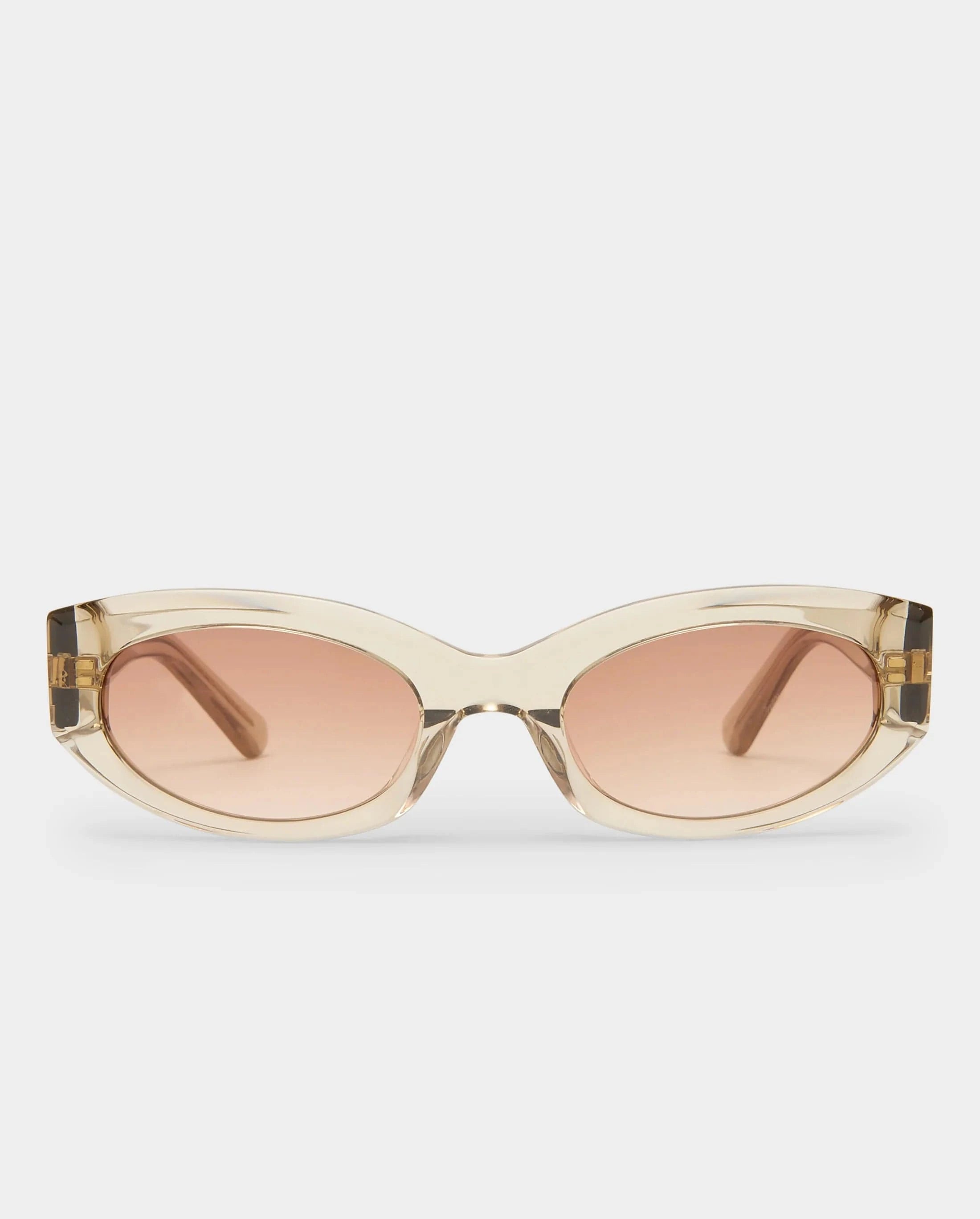 Luv Lou Sunglasses Luv Lou | The Juliet - Crystal Latte