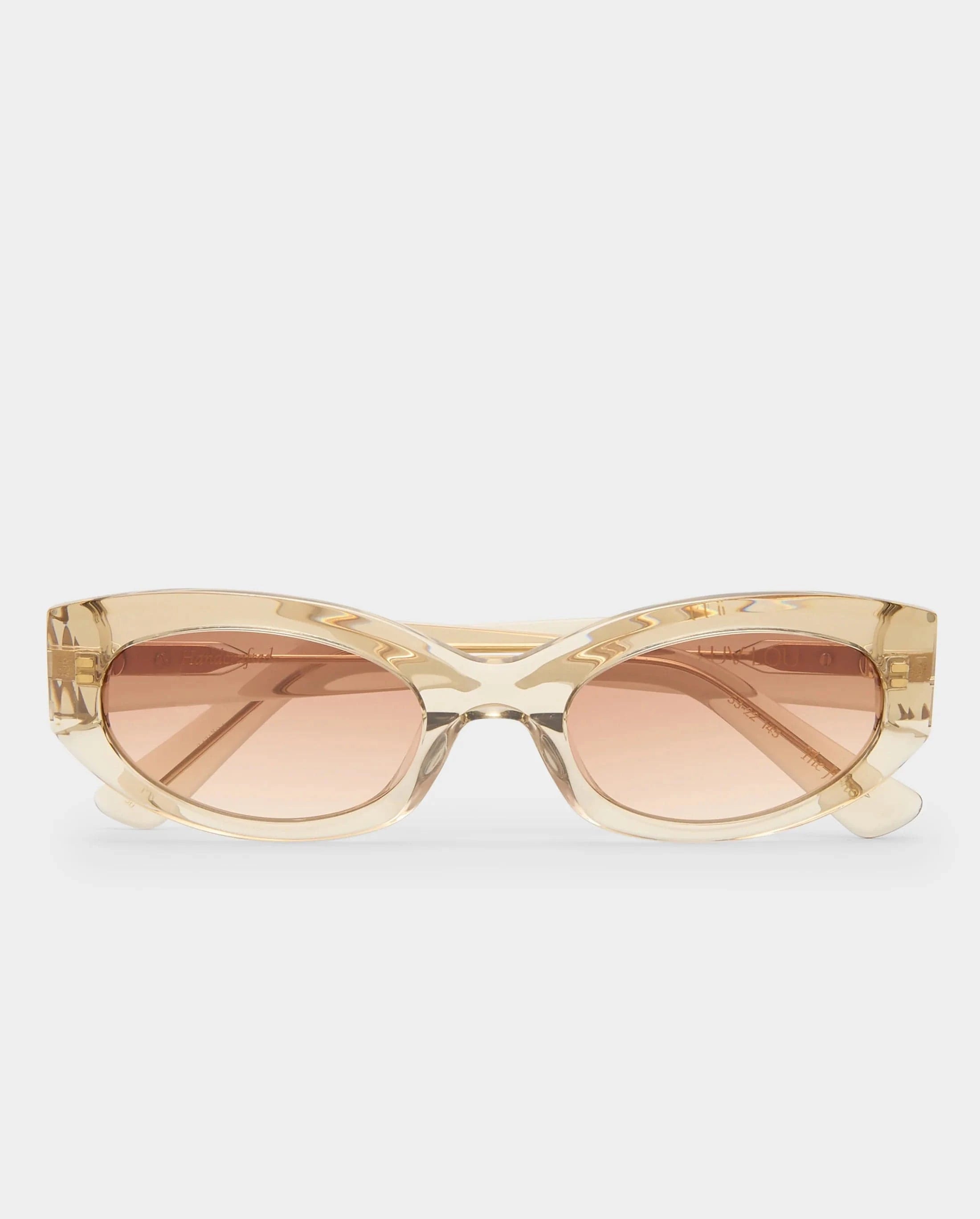 Luv Lou Sunglasses Luv Lou | The Juliet - Crystal Latte