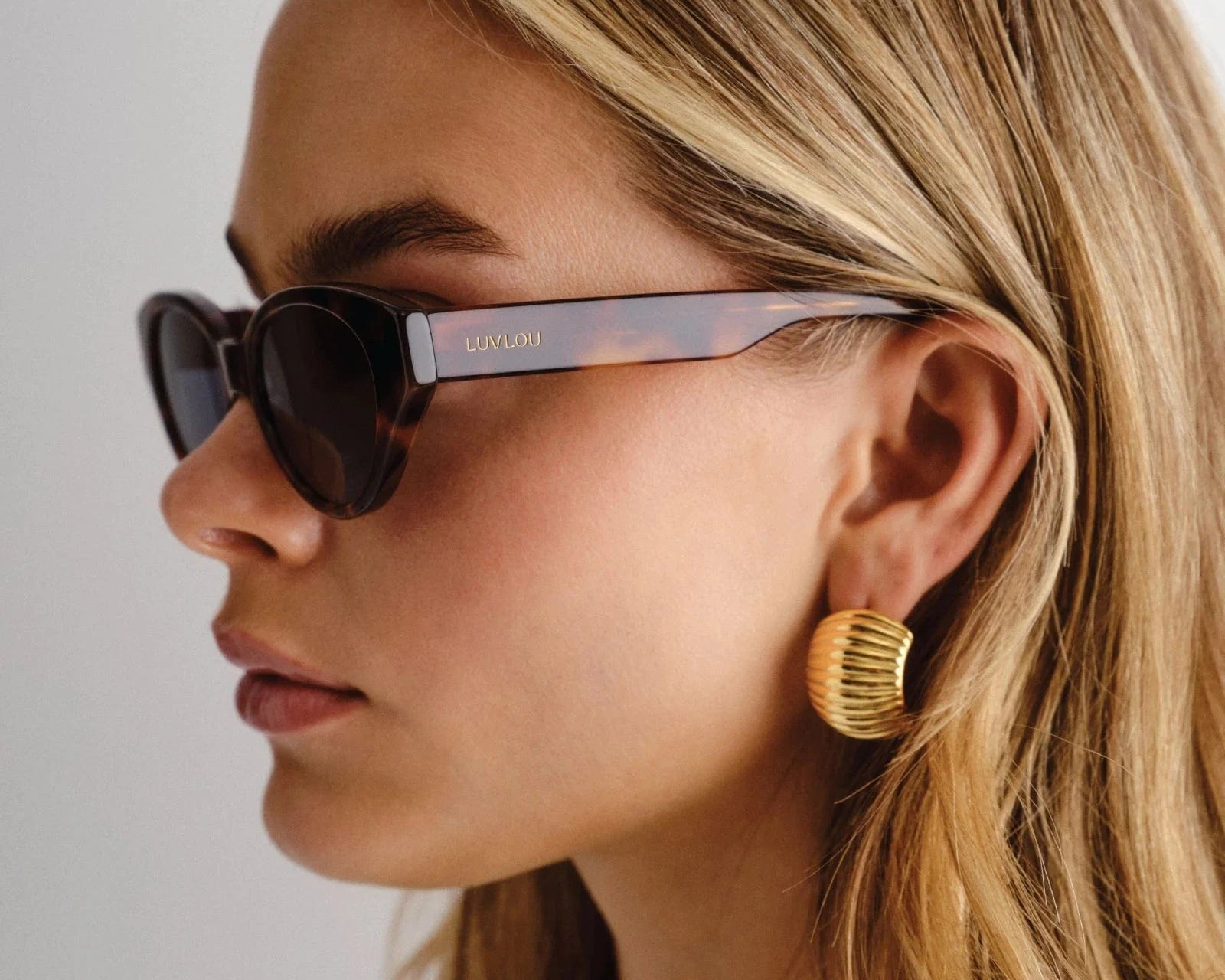 Luv Lou Sunglasses Luv Lou | The Lakey - Tort