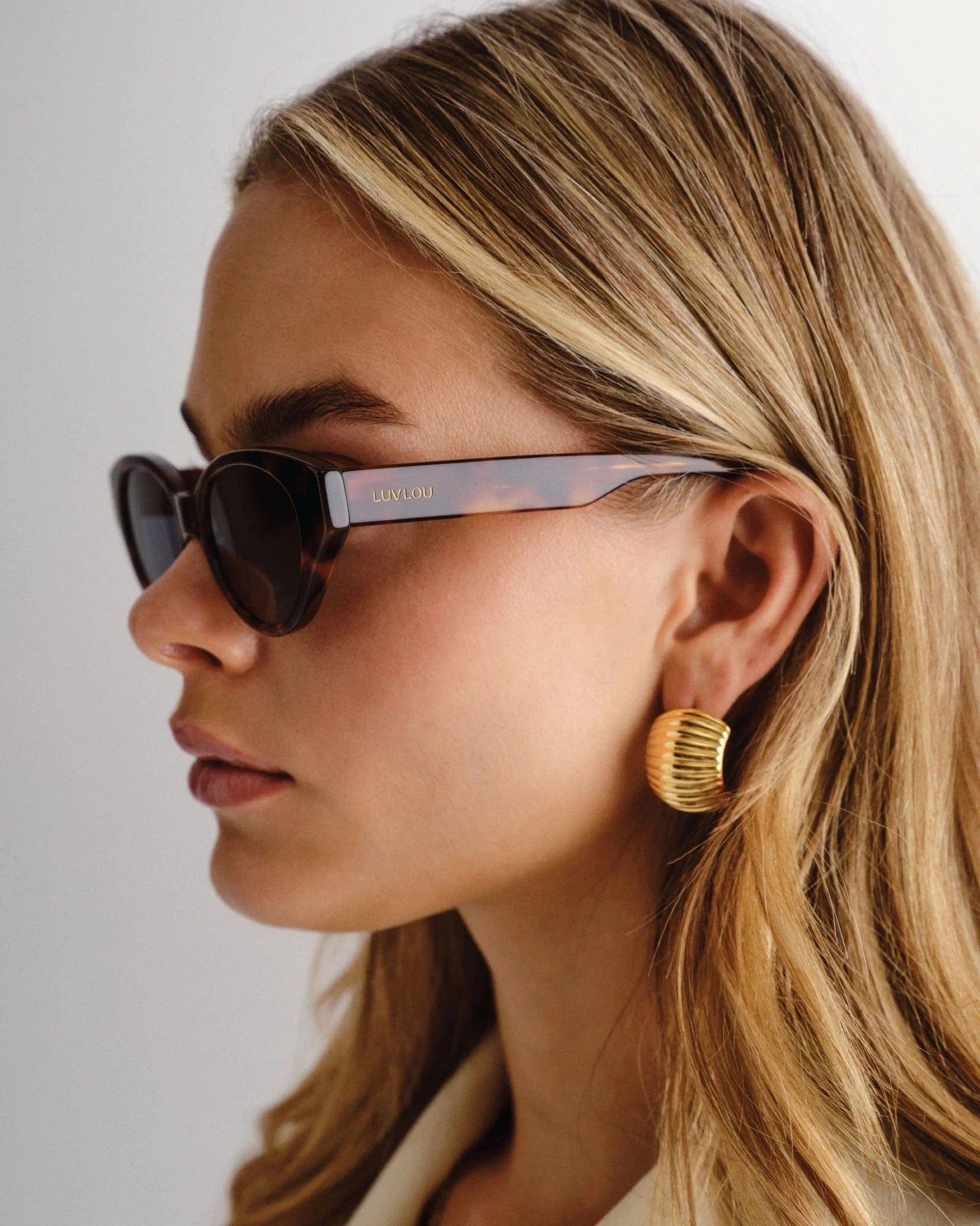 Luv Lou Sunglasses Luv Lou | The Lakey - Tort
