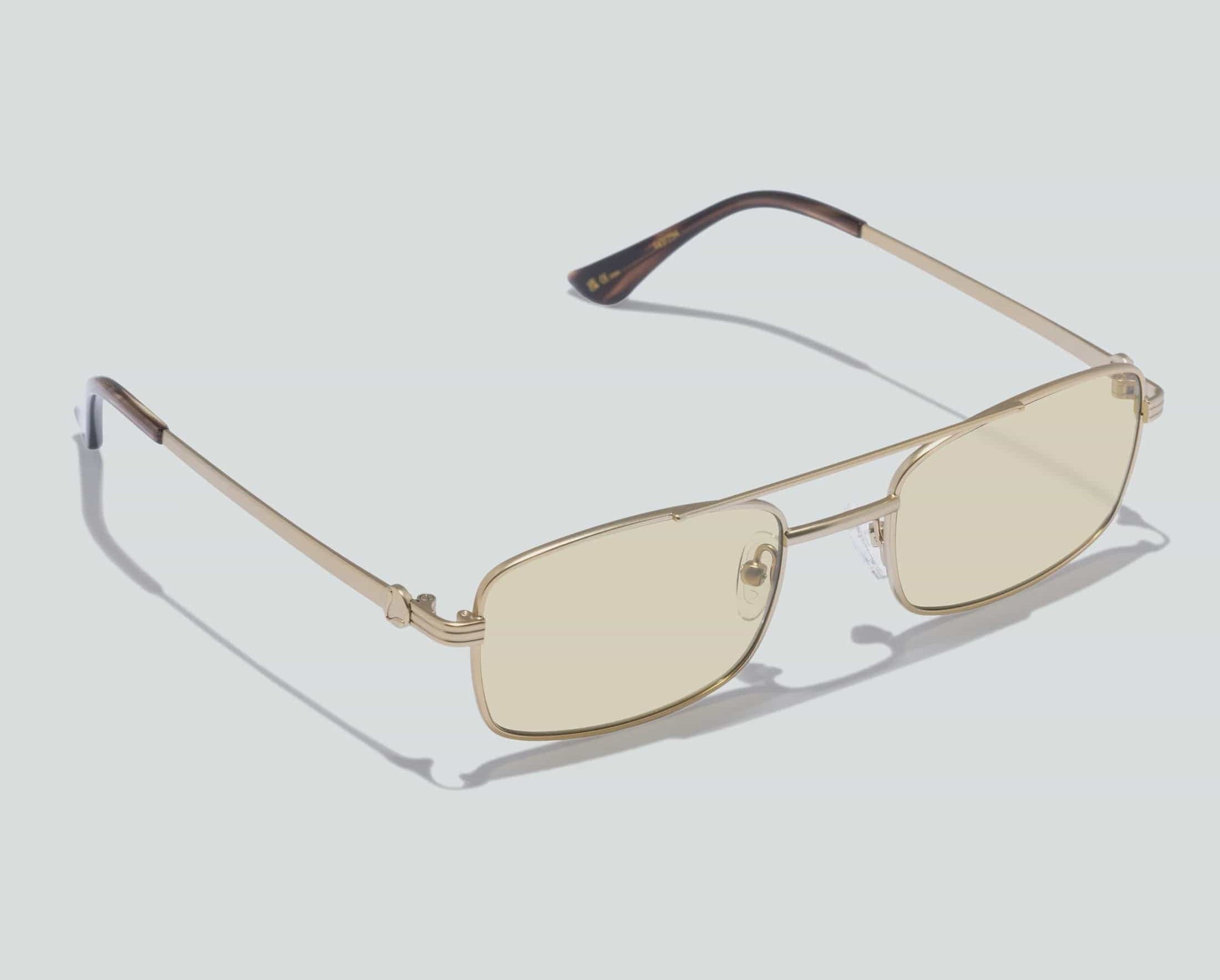 Luv Lou Sunglasses Luv Lou | The Rocky - Brushed Gold