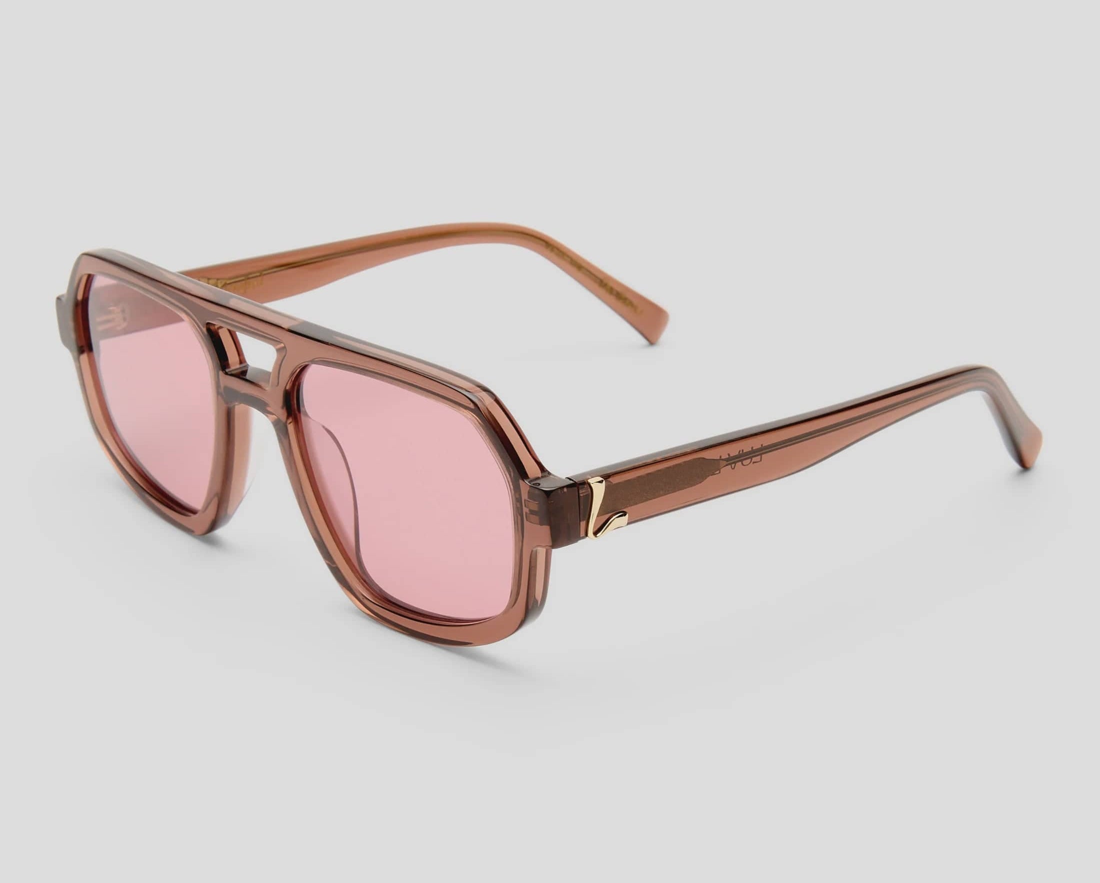 Luv Lou Sunglasses The Banks - Crystal Burgundy