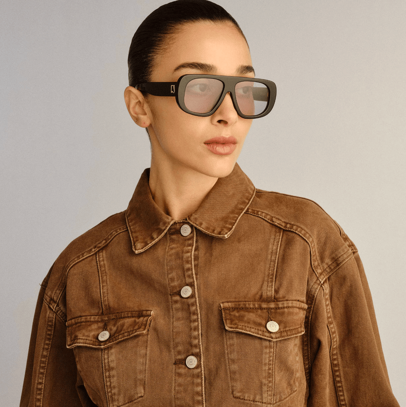 Luv Lou Sunglasses The Dionne - Black