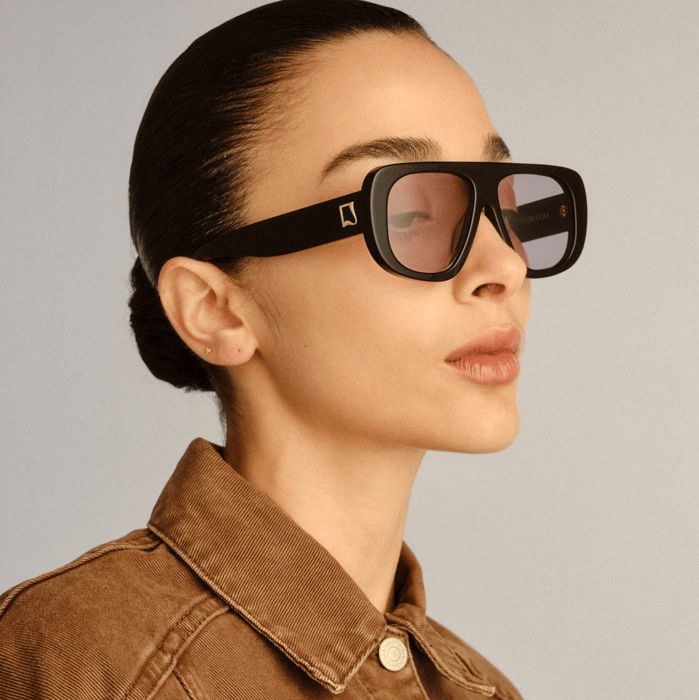 Luv Lou Sunglasses The Dionne - Black