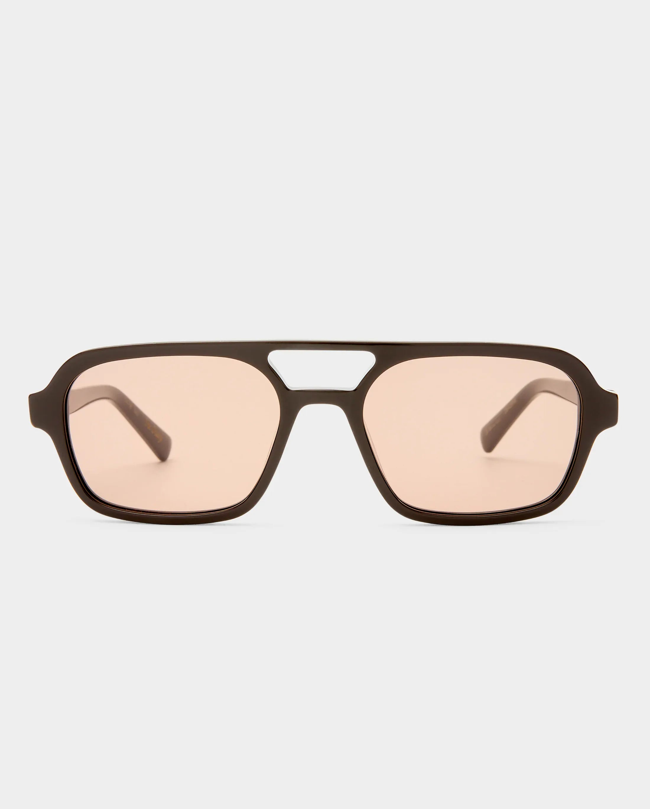 Luv Lou Sunglasses The Dusty - Dark Chocolate