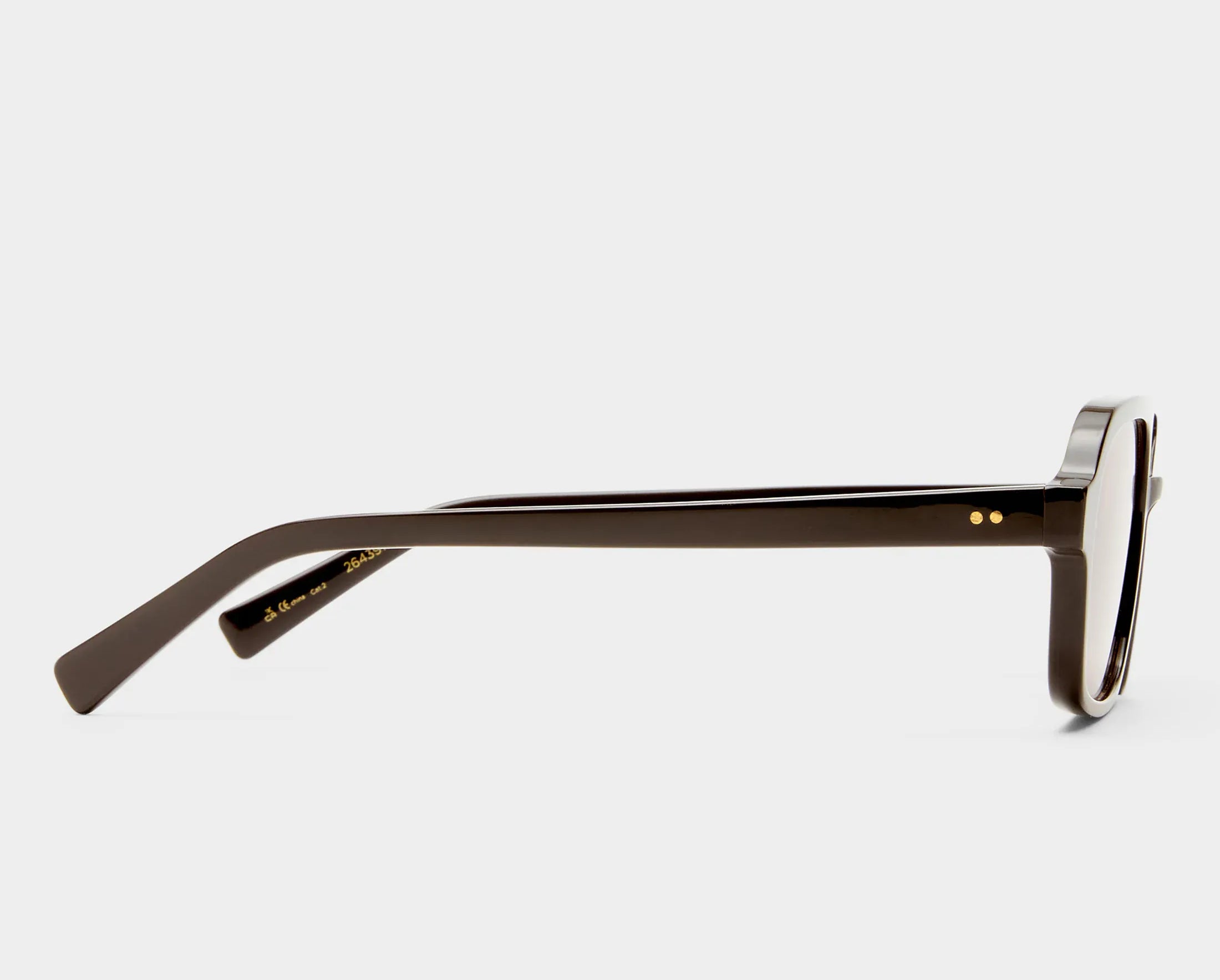 Luv Lou Sunglasses The Dusty - Dark Chocolate