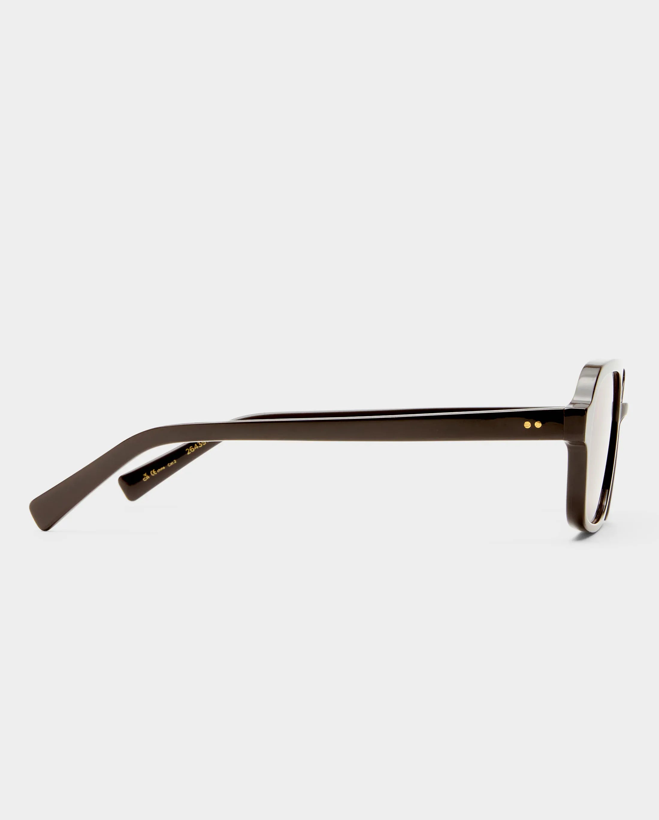 Luv Lou Sunglasses The Dusty - Dark Chocolate