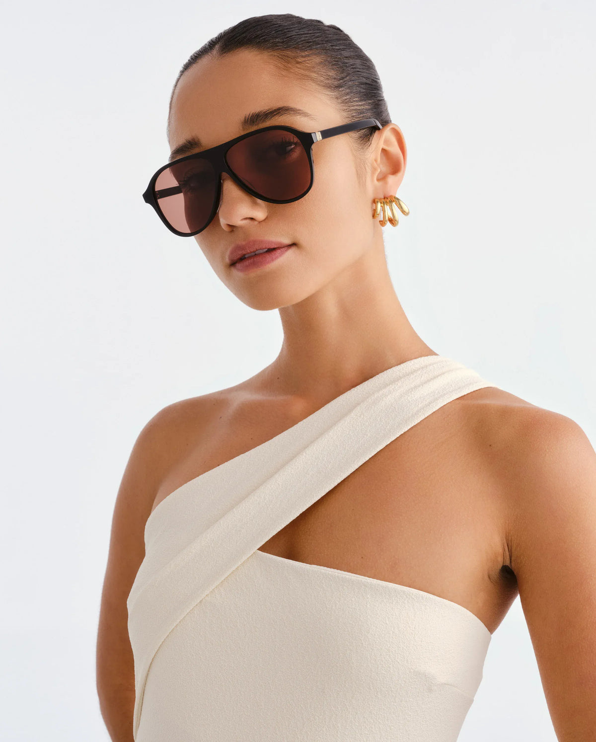 Luv Lou Sunglasses The Eve - Black