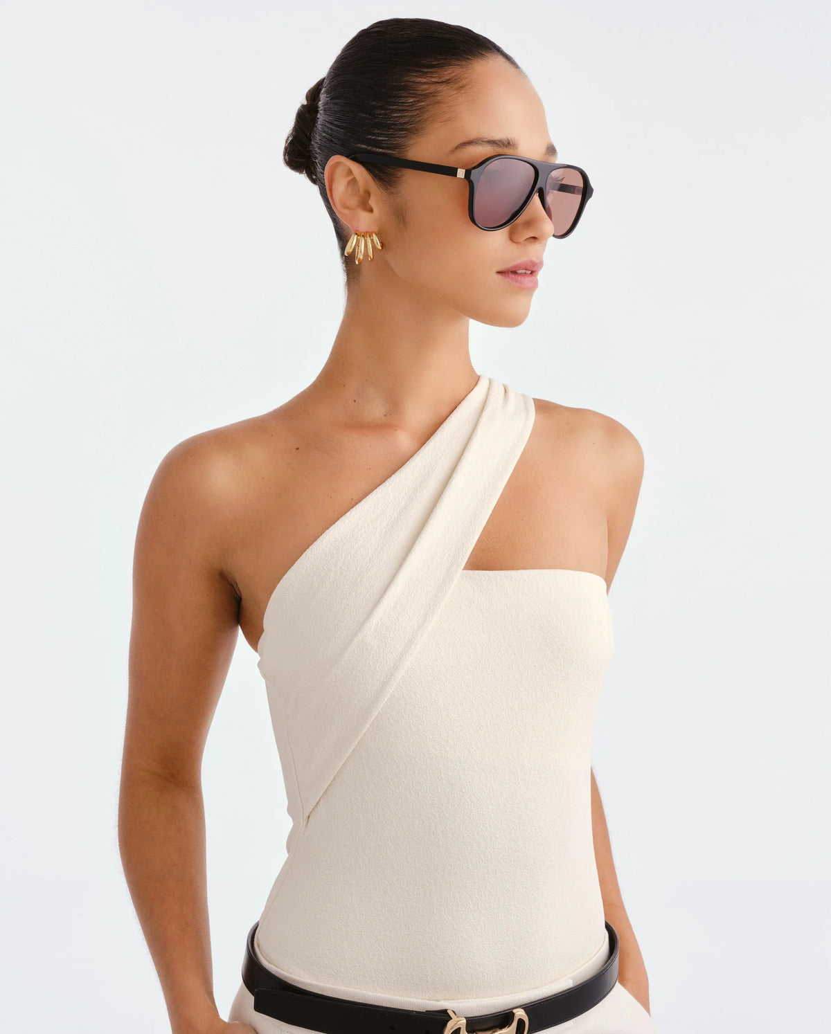 Luv Lou Sunglasses The Eve - Black