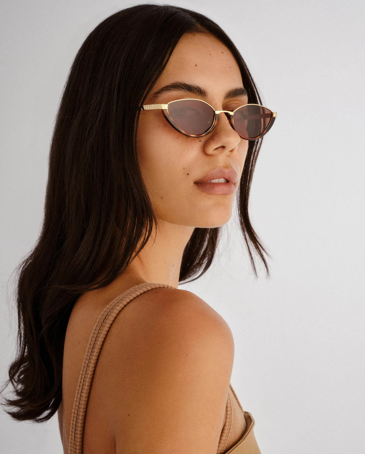 Luv Lou Sunglasses The Lia - Gold