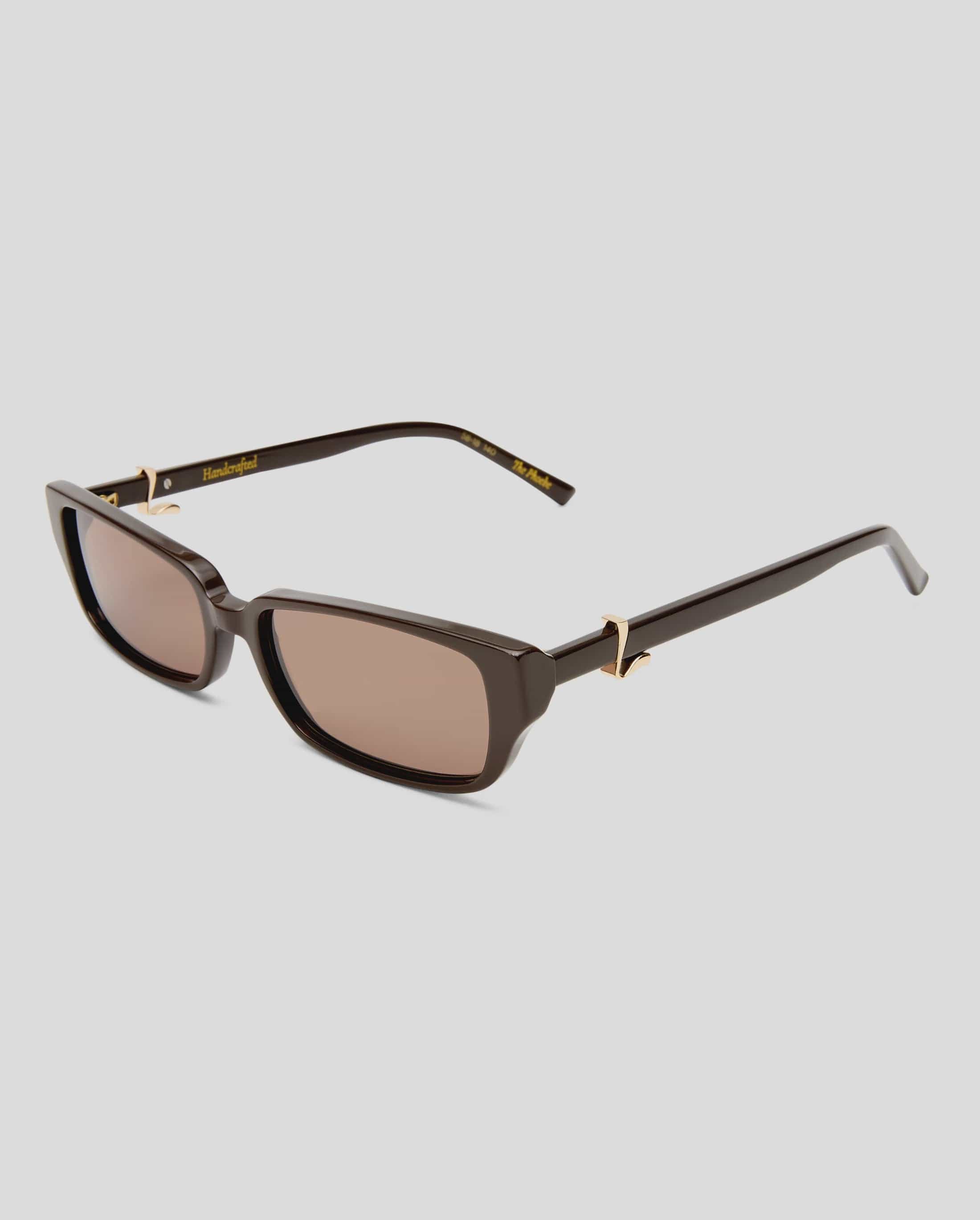 Luv Lou Sunglasses The Pheobe - Dark Chocolate