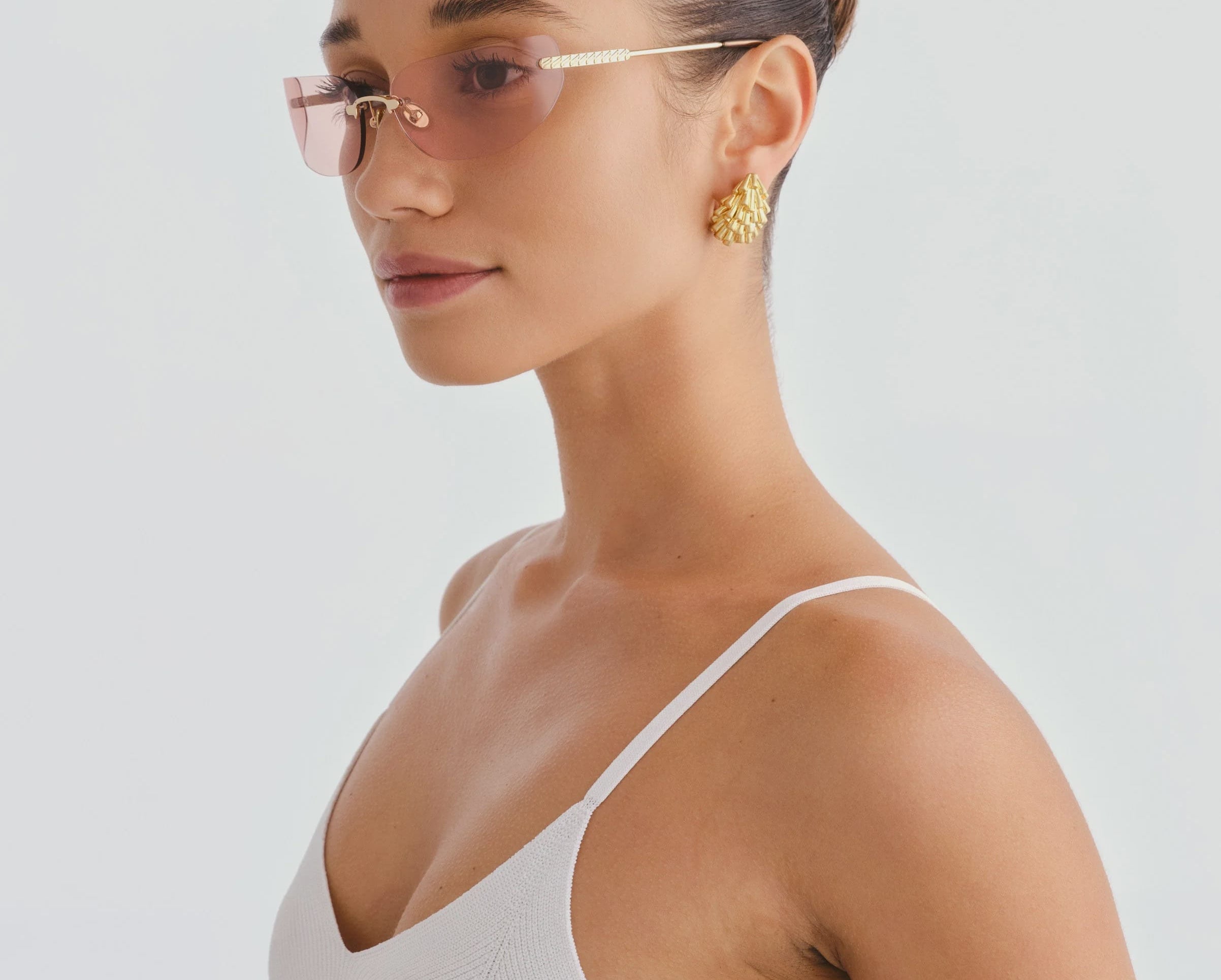 Luv Lou Sunglasses The River - Gold