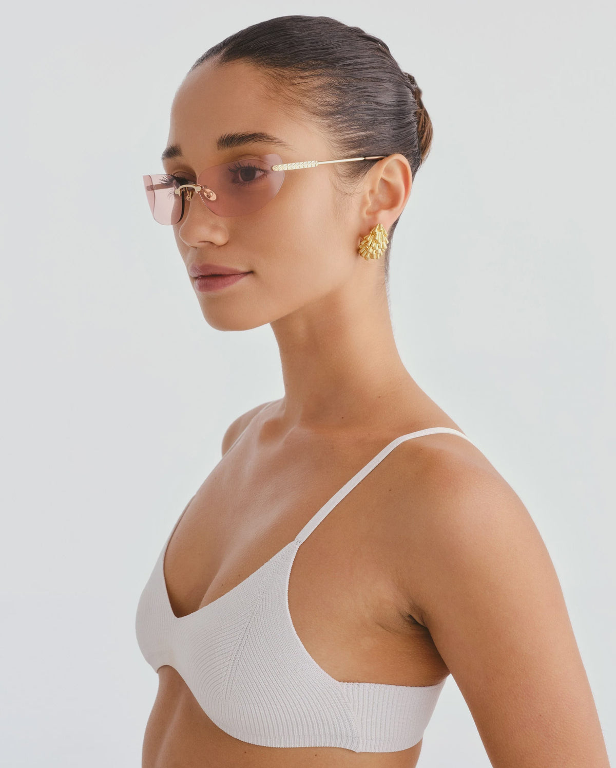 Luv Lou Sunglasses The River - Gold
