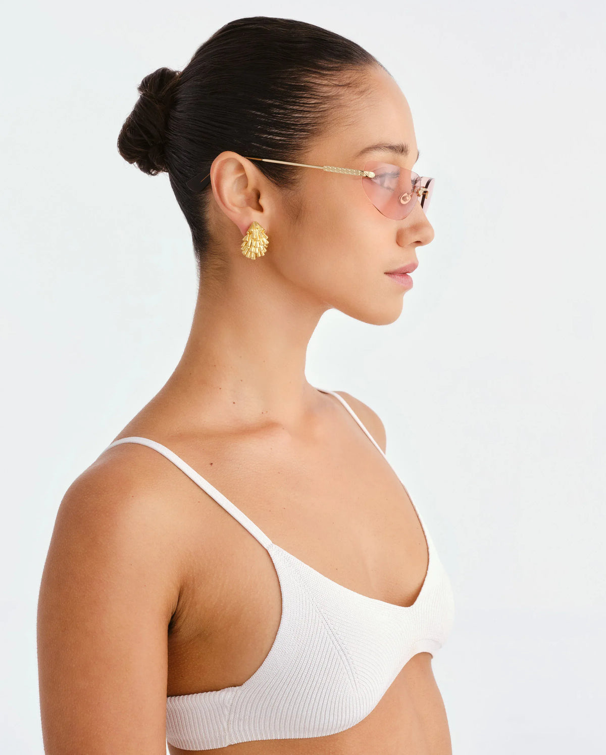 Luv Lou Sunglasses The River - Gold