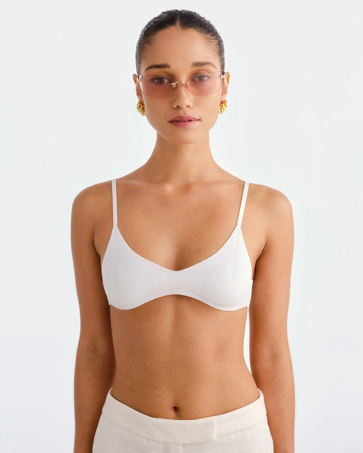 Luv Lou Sunglasses The River - Gold