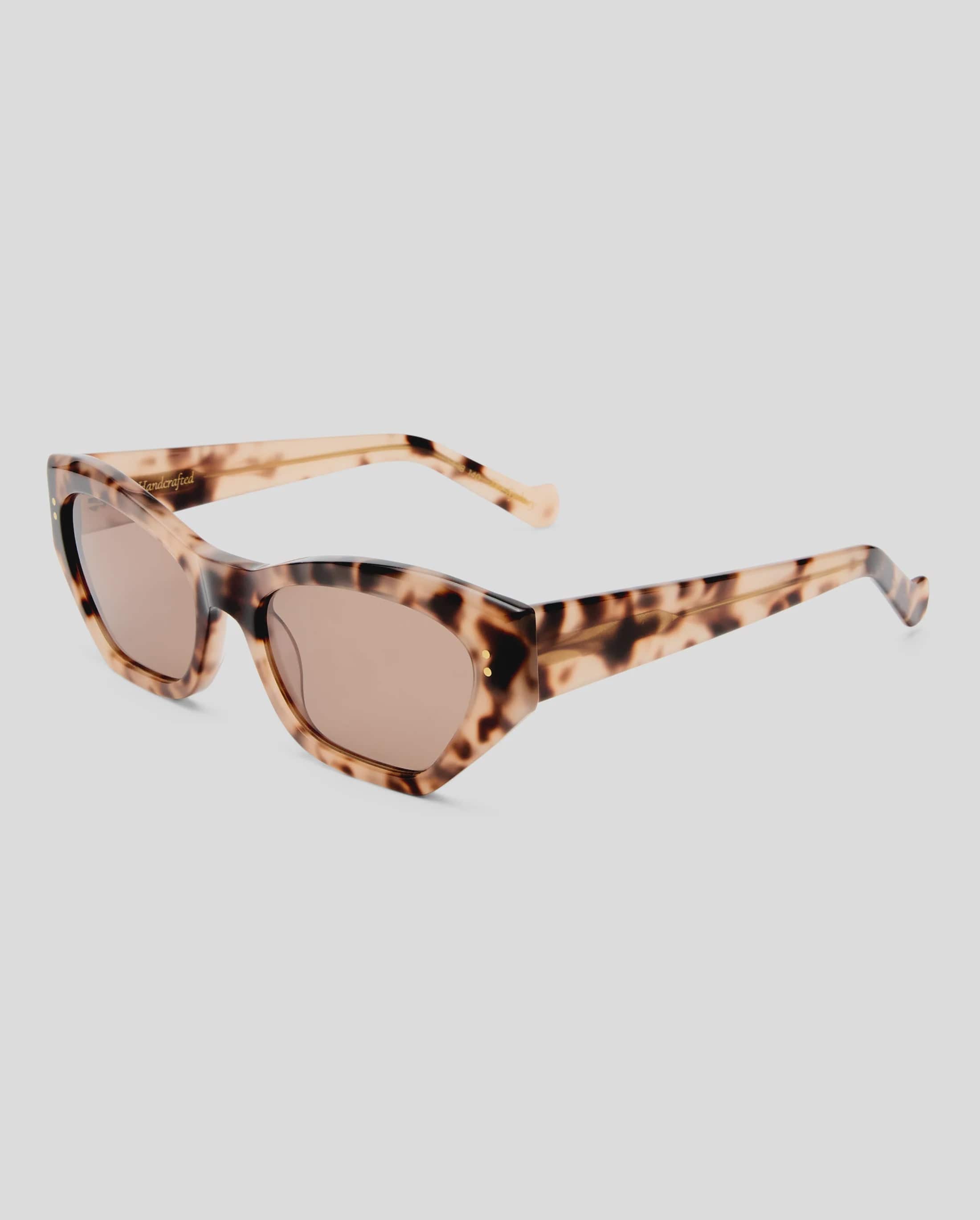 Luv Lou Sunglasses The Sydney - Cream Tort