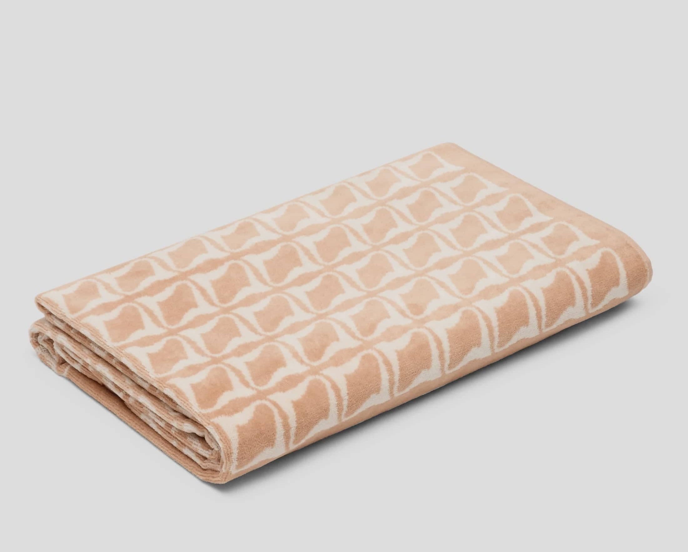 Luv Lou Towels Beach Towel - Beige/ Cream