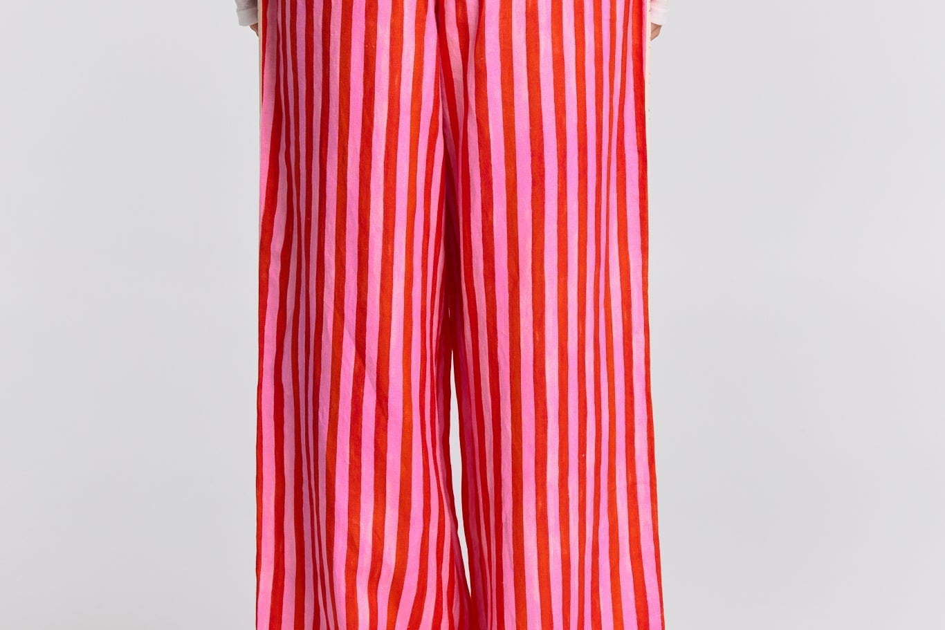 Maku Pants Cherry Ripe Straight Leg Pant - Cherry Ripe