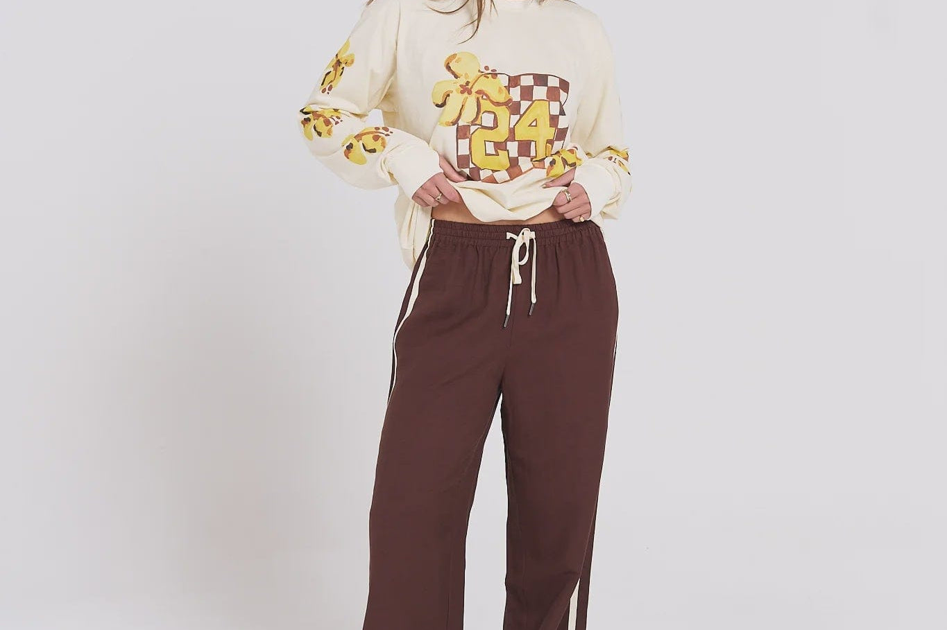 Maku Pants Maku | Islands Sports Club Pants - Brown