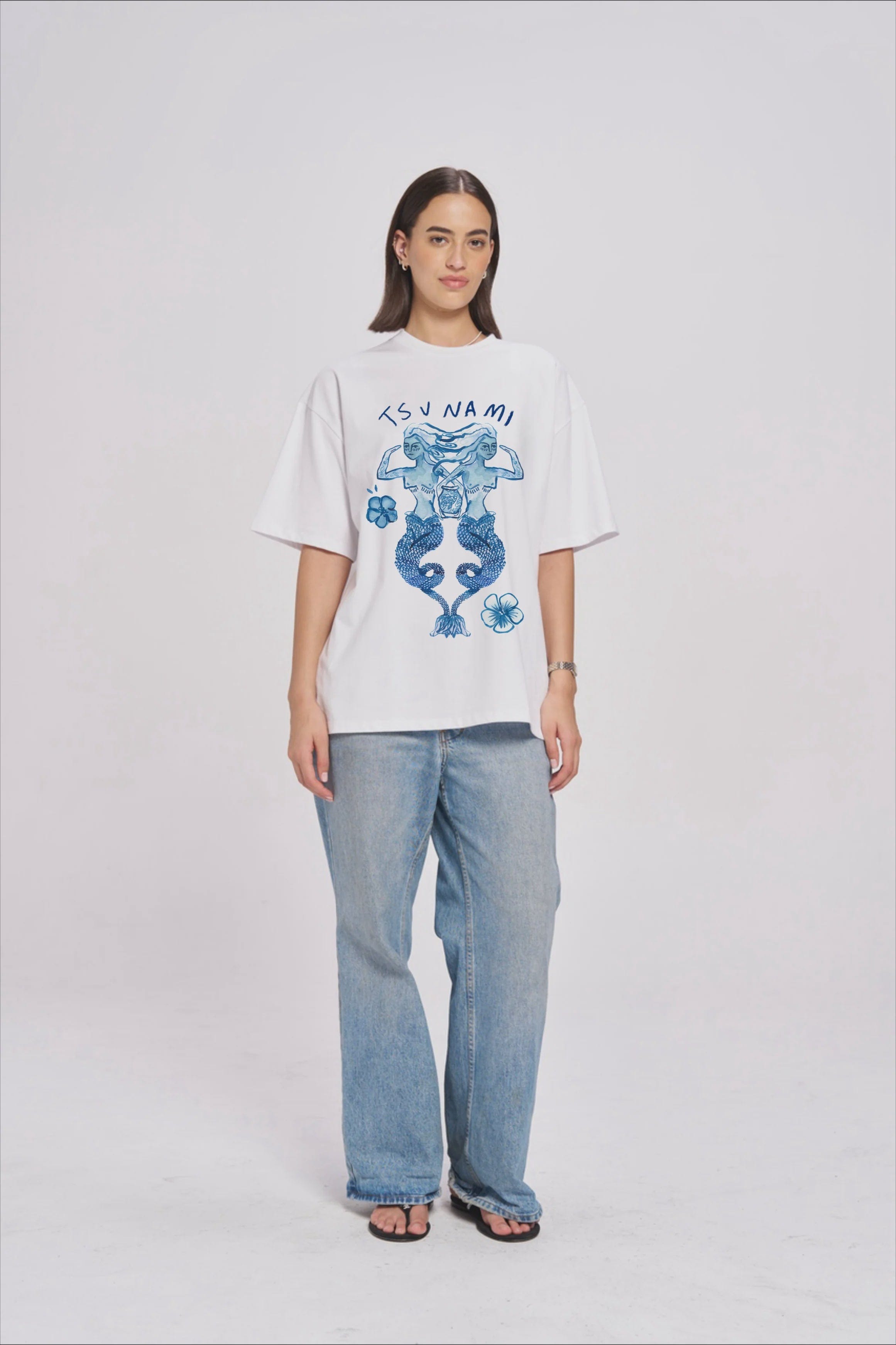 Maku Tees Maku | Tsunami Maiden Oversize Tee