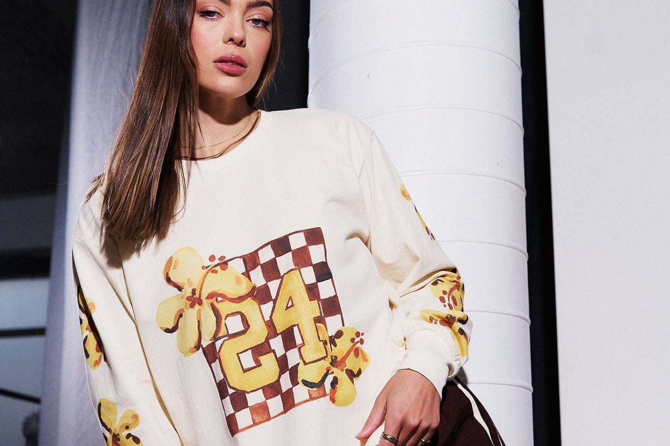 Maku Tops - Long Sleeve Maku | Island Sports Club Long Sleeve Top - Soft Butter