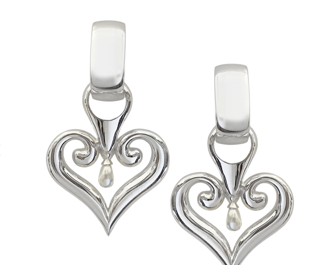 Mountain & Moon Earrings Bella Earrings - Silver