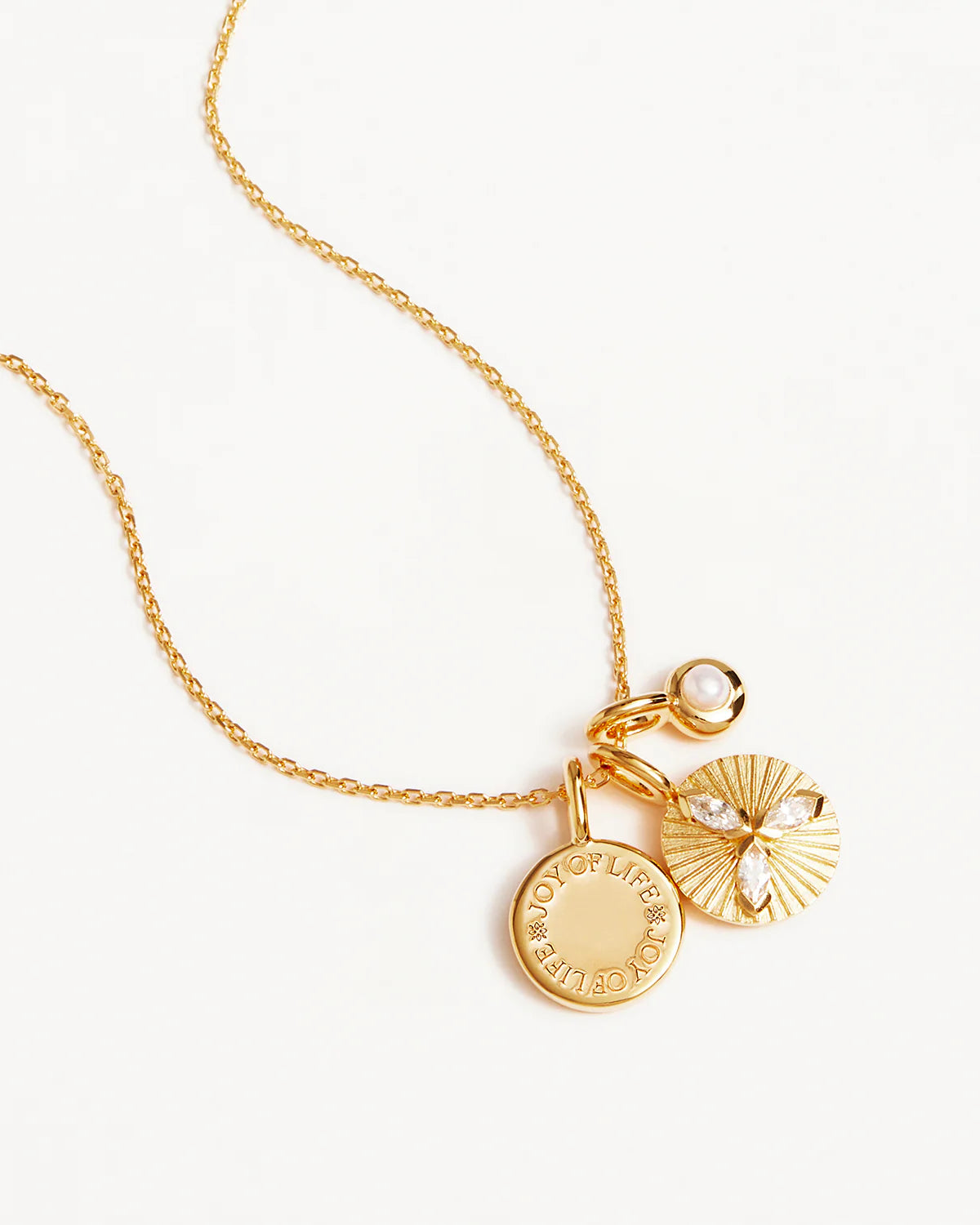 By Charlotte | Joy Necklace 18k Gold Vermeil