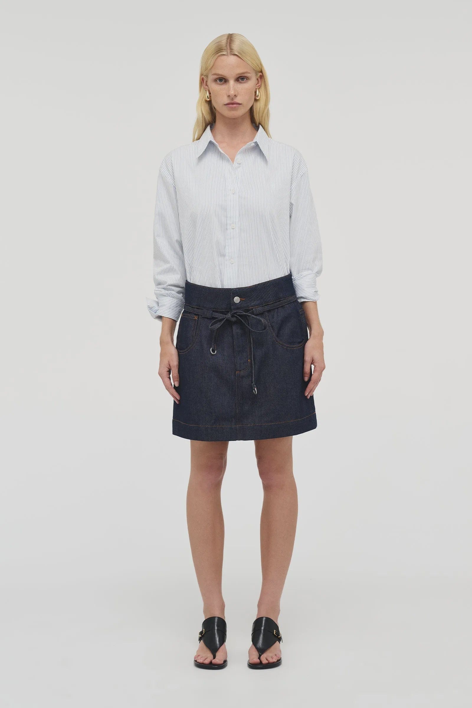 Neuw Denim Skirts - Denim Yoko Skirt - Summer Raw