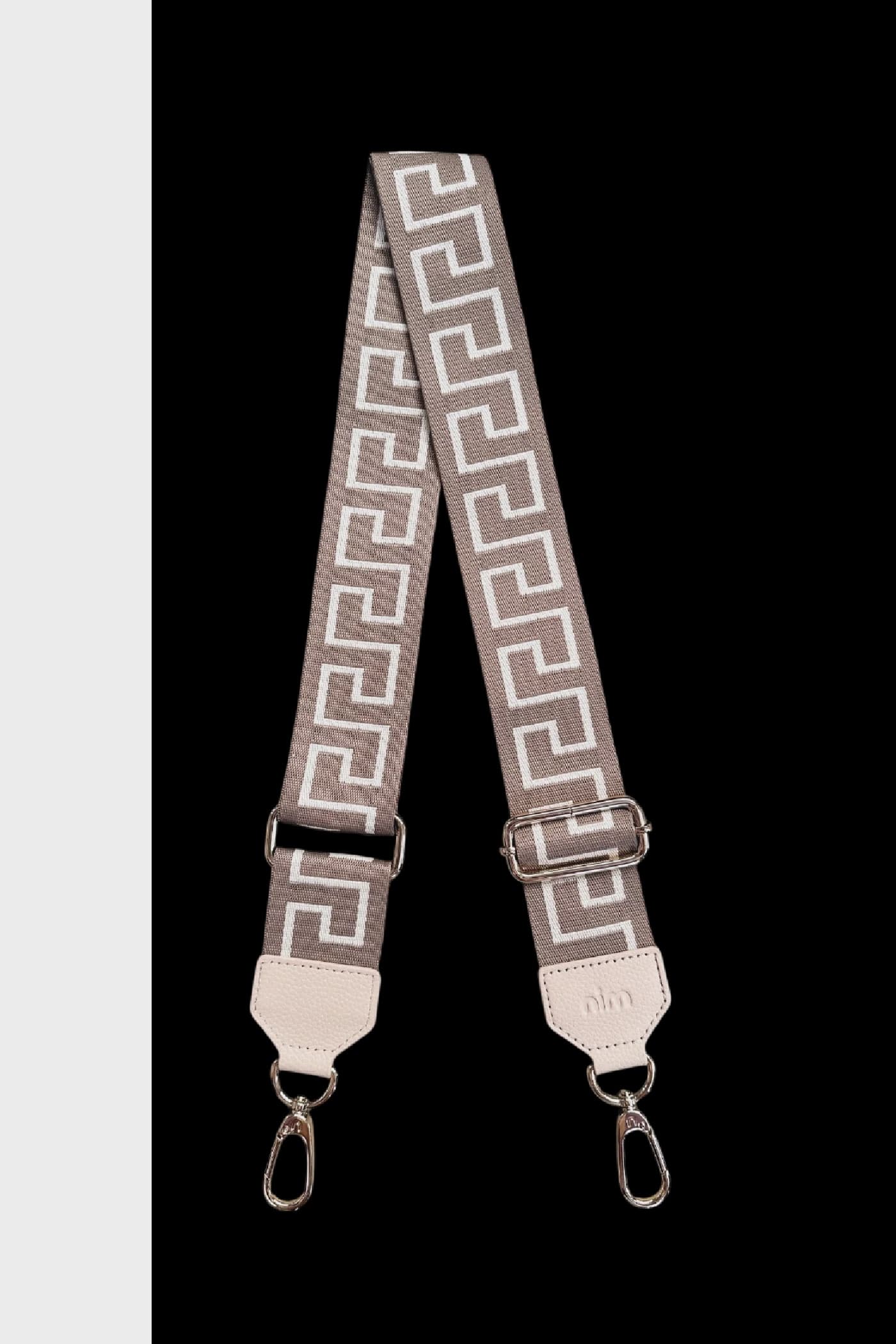 Nim The Label Bags - Strap Shoulder Strap - Taupe/ Cream Key