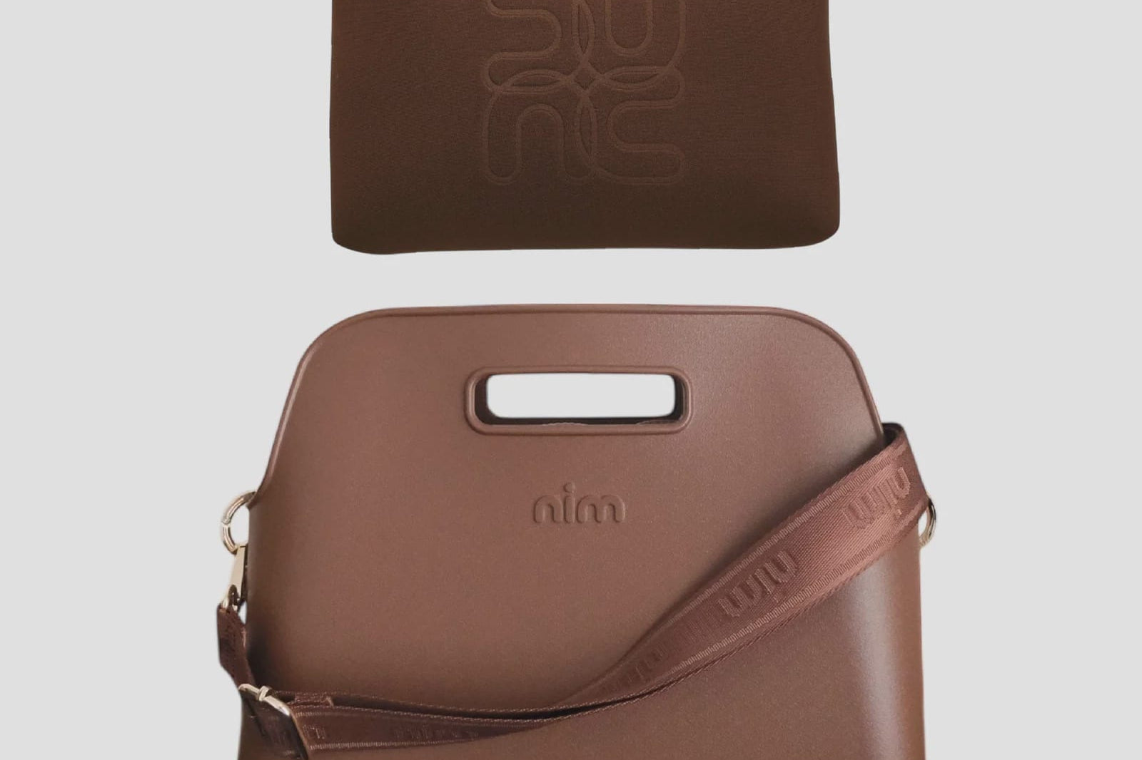 Nim The Label Bags The BB Tote Set - Cocoa