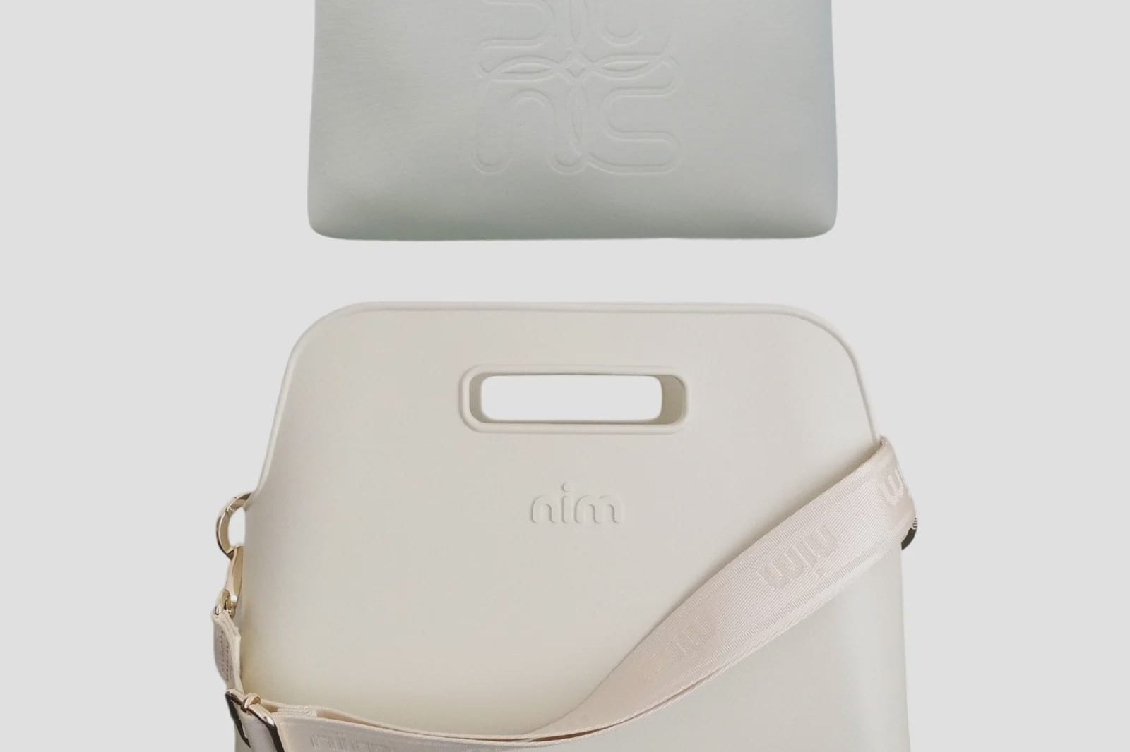 Nim The Label Bags The BB Tote Set - Creme
