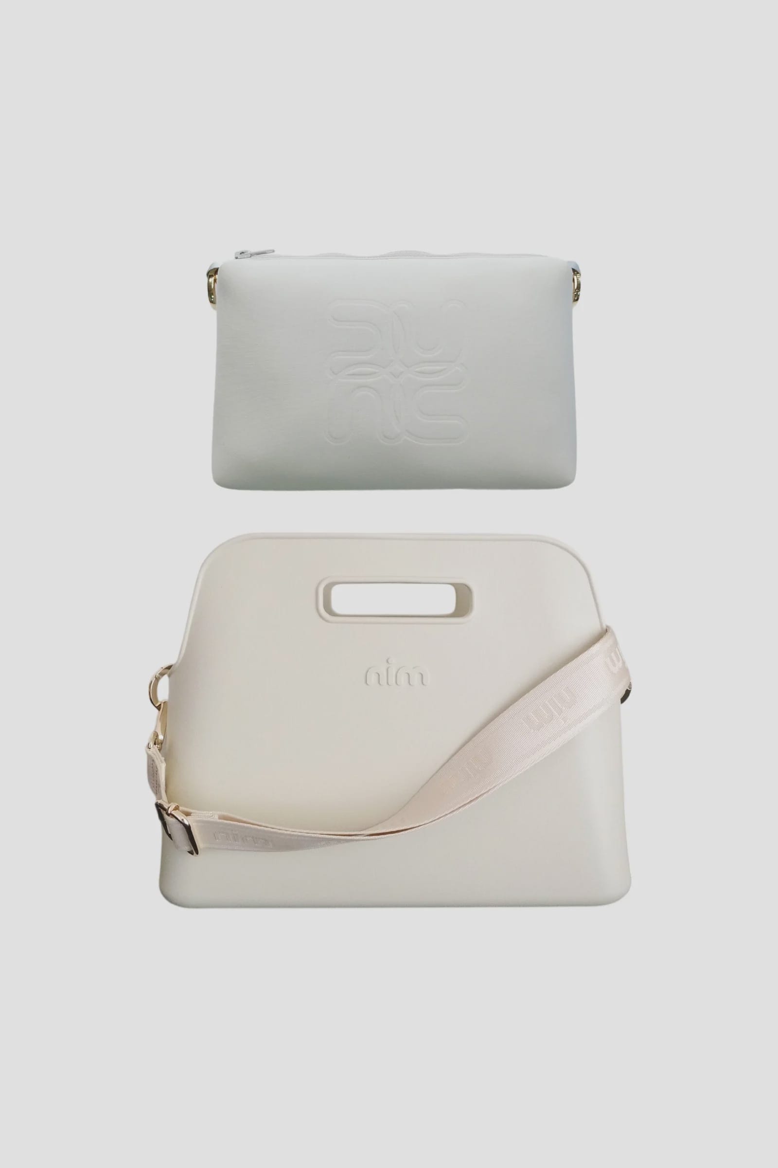 Nim The Label Bags The BB Tote Set - Creme