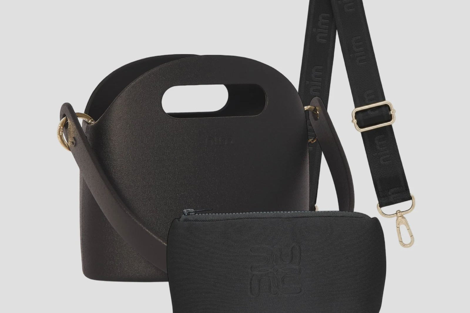 Nim The Label Bags The Mini BB Set - Black