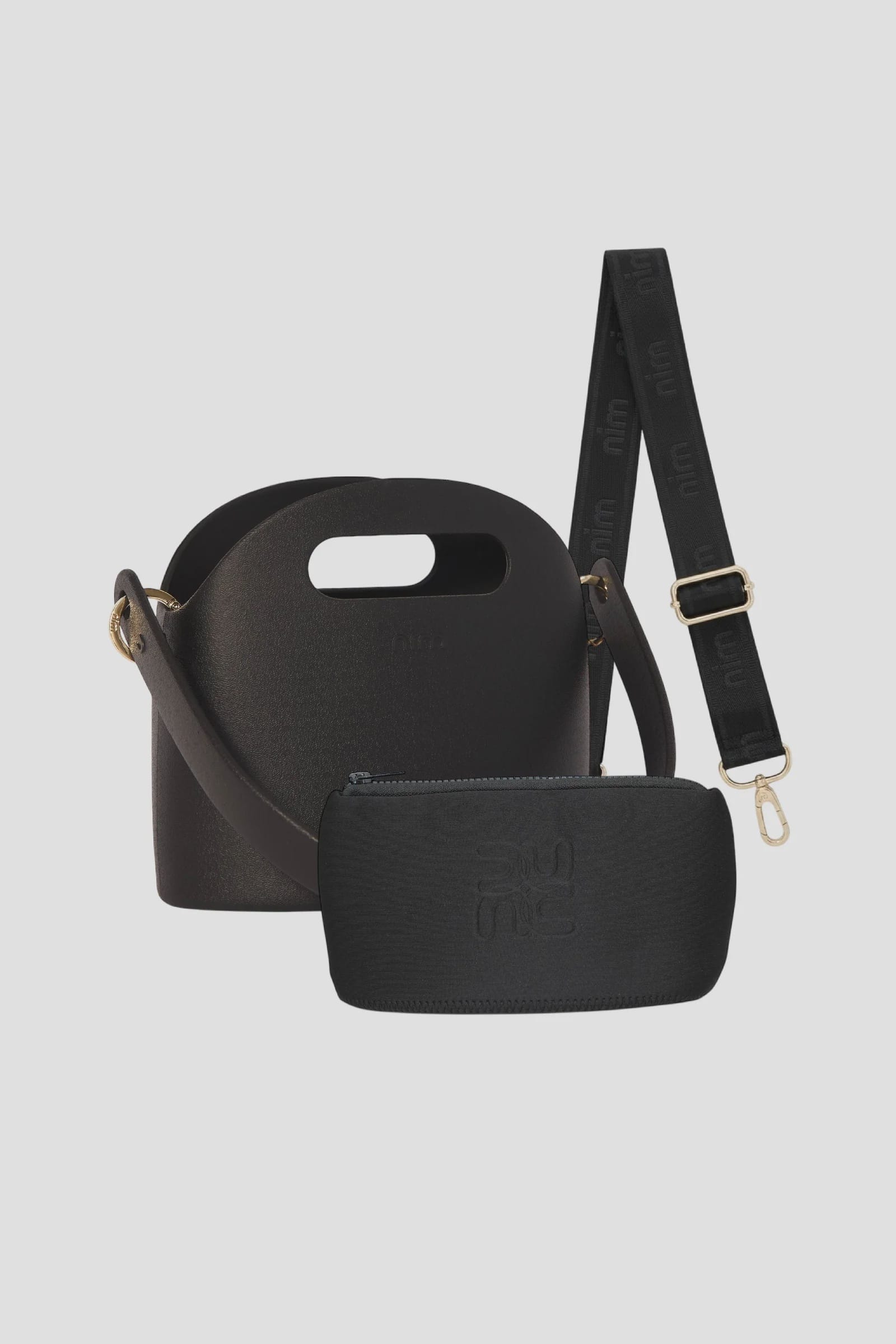 Nim The Label Bags The Mini BB Set - Black