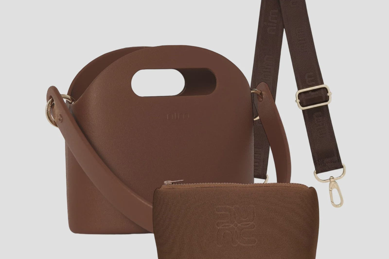 Nim The Label Bags The Mini BB Set - Cocoa
