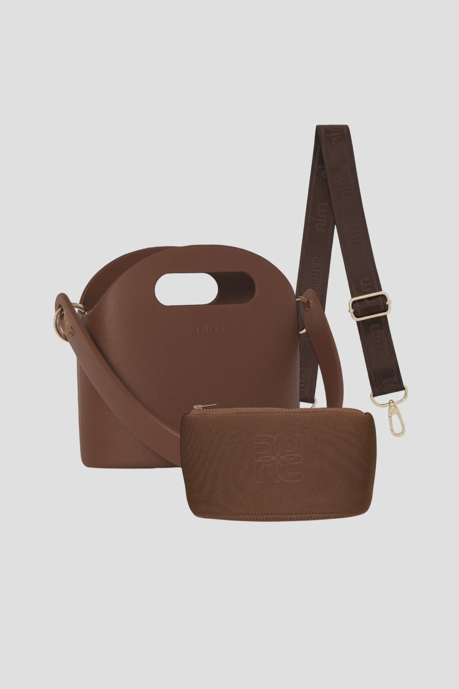 Nim The Label Bags The Mini BB Set - Cocoa