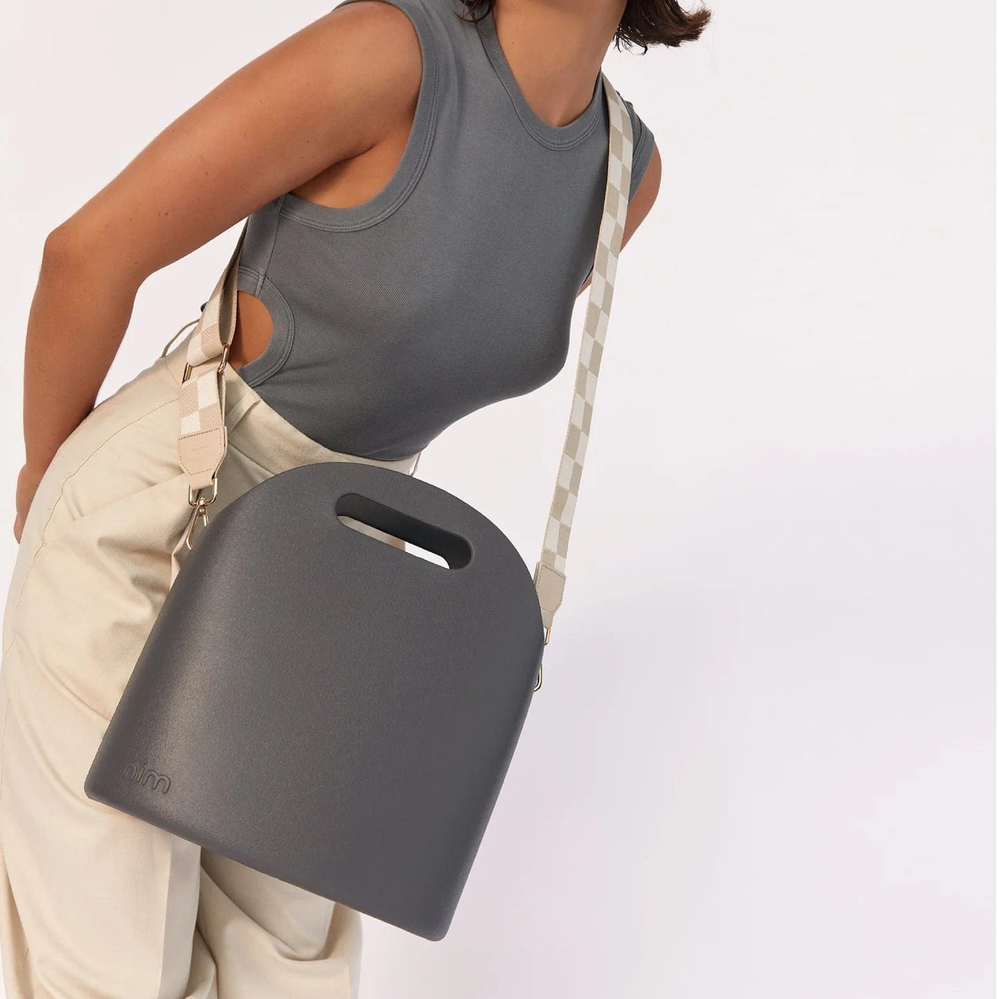 Nim The Label Handbags - Large Nim The Label | BB Charcoal