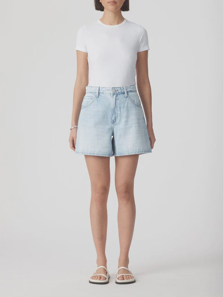 Nobody Denim Shorts - Denim Mira Short - Fade