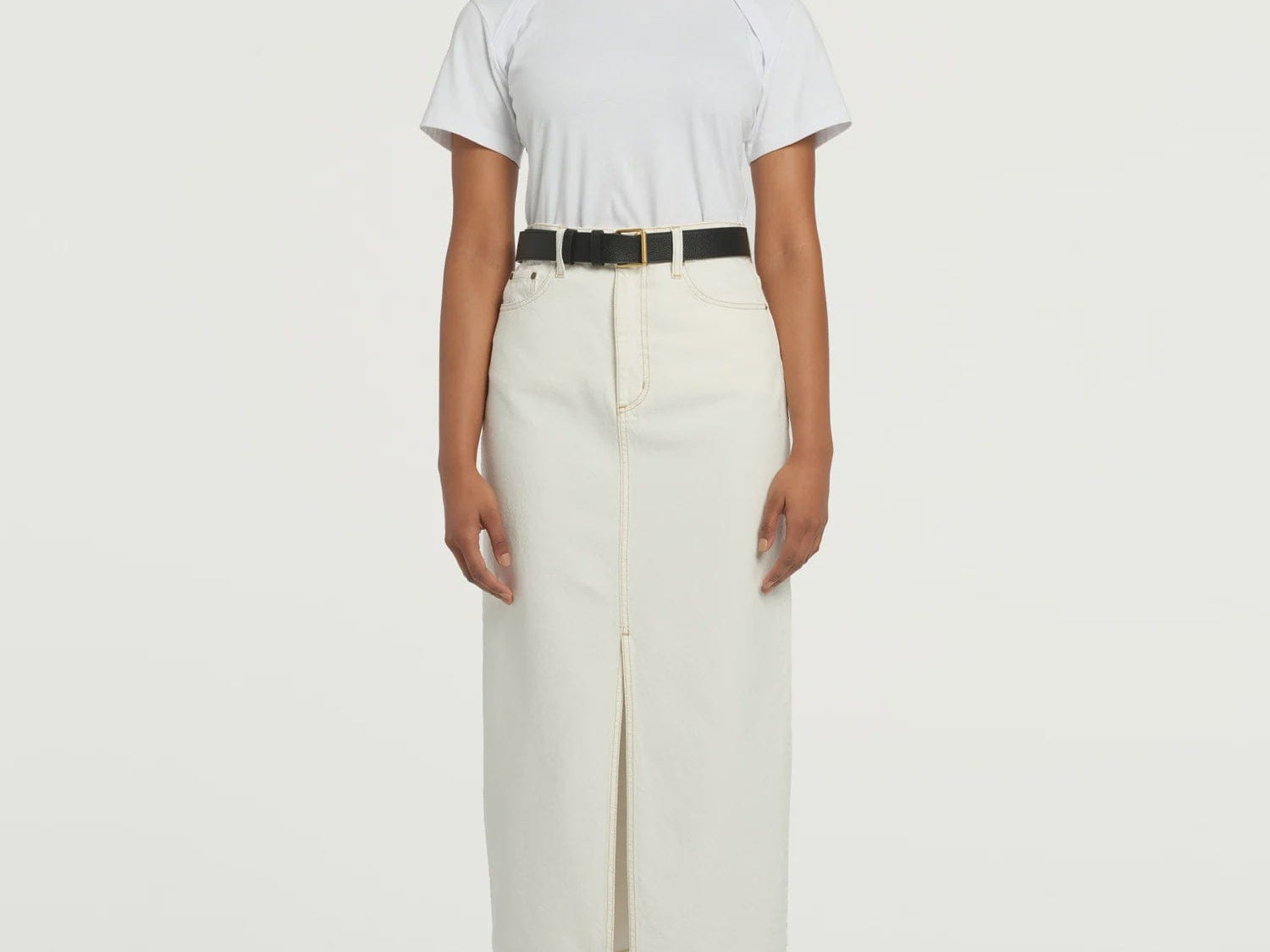 Nobody Denim Skirts - Denim Nobody Denim | Avery Skirt - Ivory