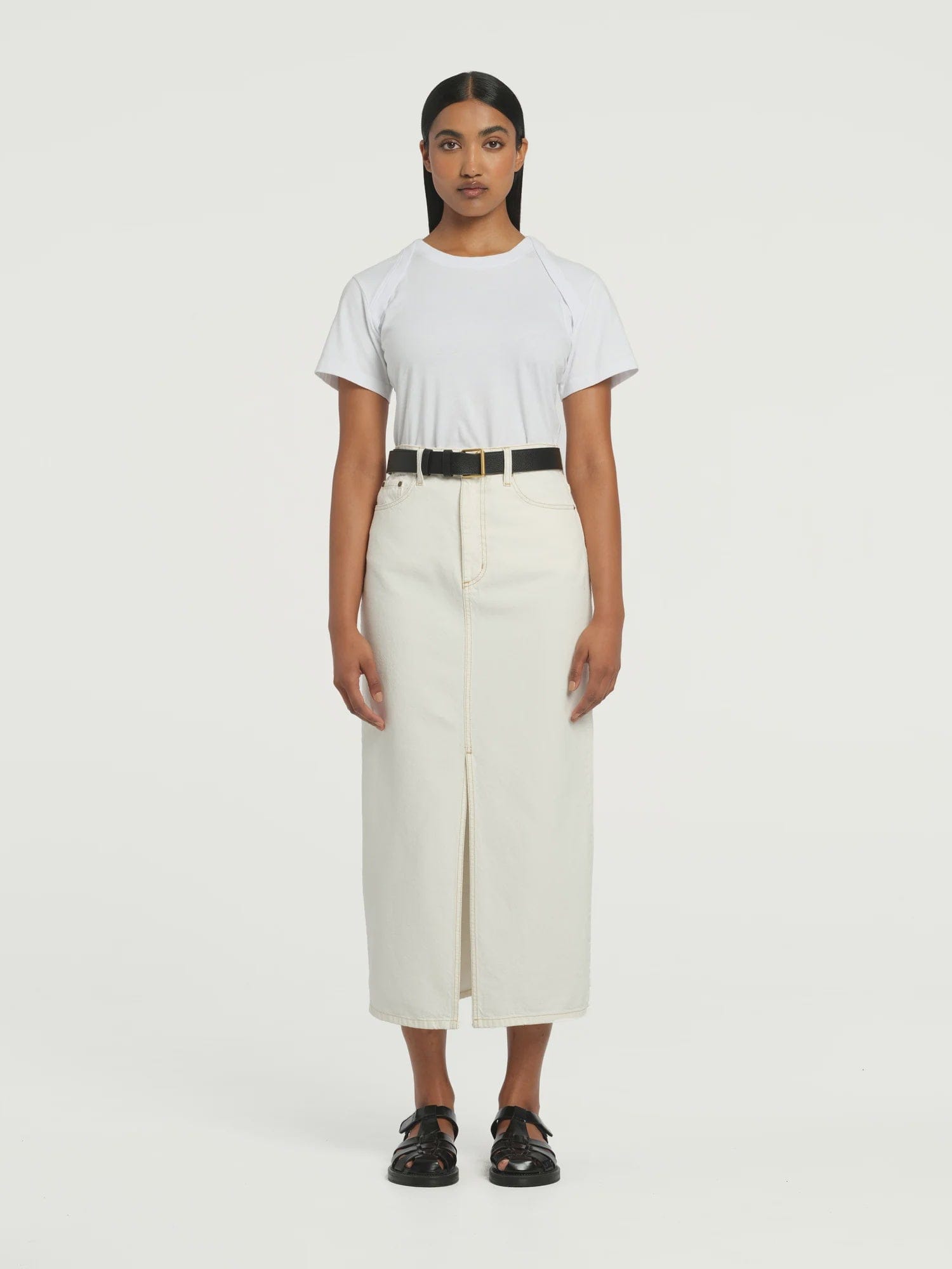 Nobody Denim Skirts - Denim Nobody Denim | Avery Skirt - Ivory