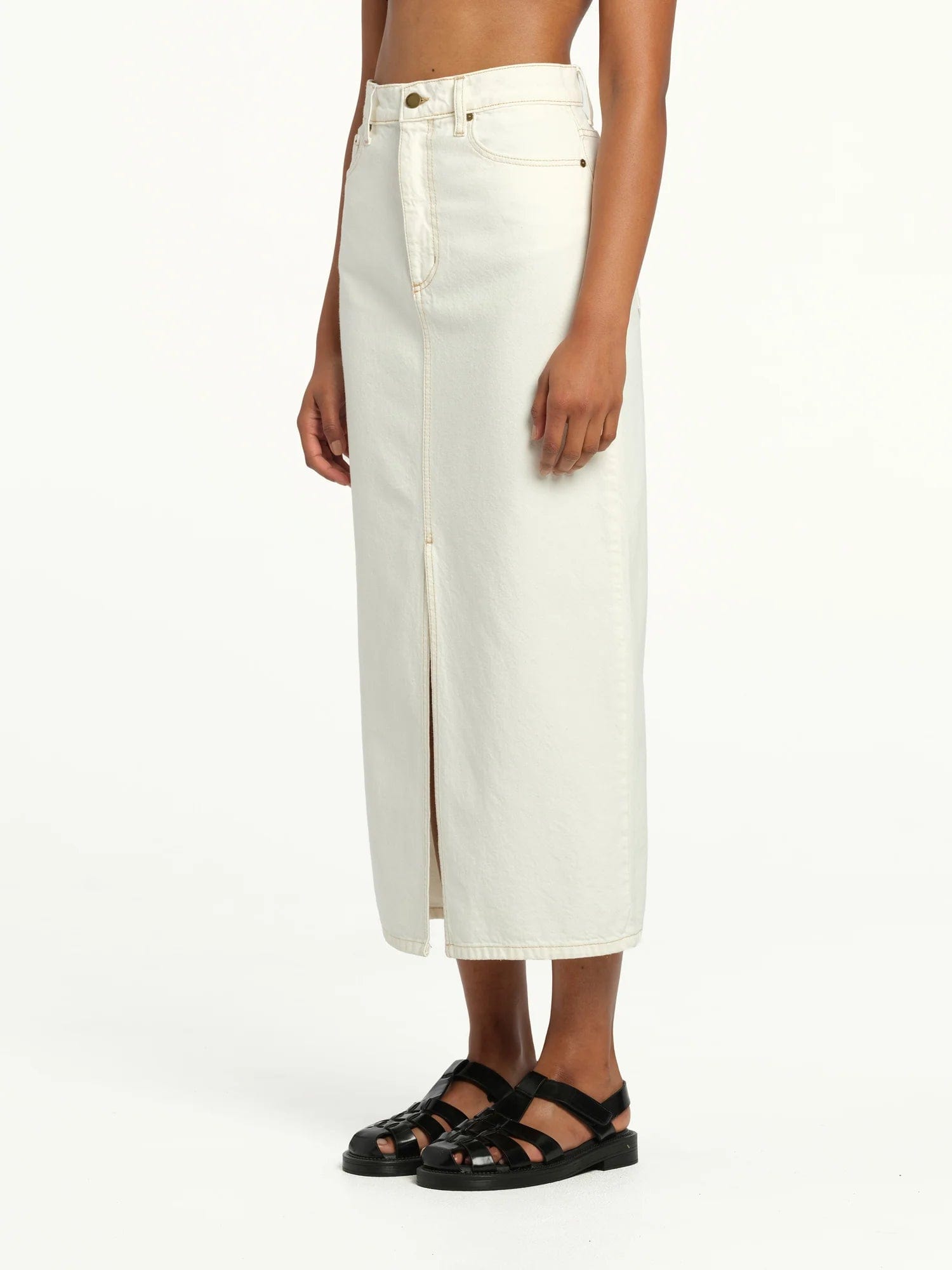 Nobody Denim Skirts - Denim Nobody Denim | Avery Skirt - Ivory