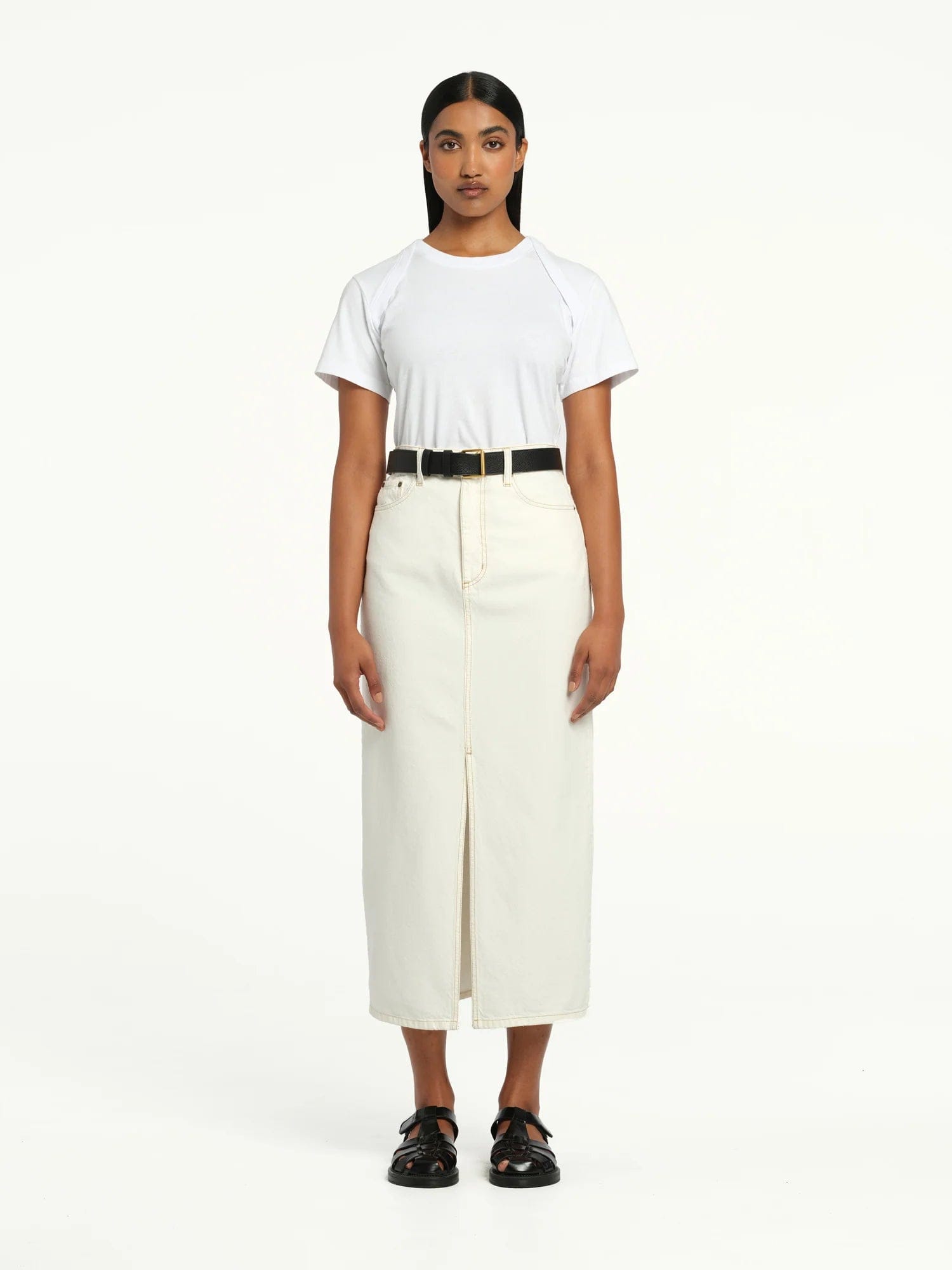 Nobody Denim Skirts - Denim Nobody Denim | Avery Skirt - Ivory