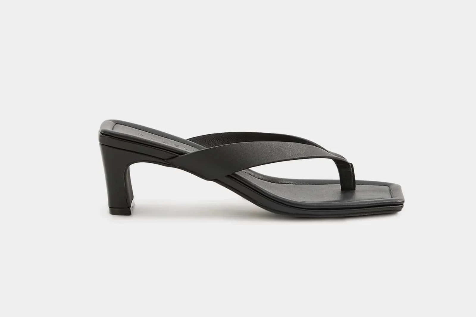 Nude Lucy Heels Gael Leather Heel - Black