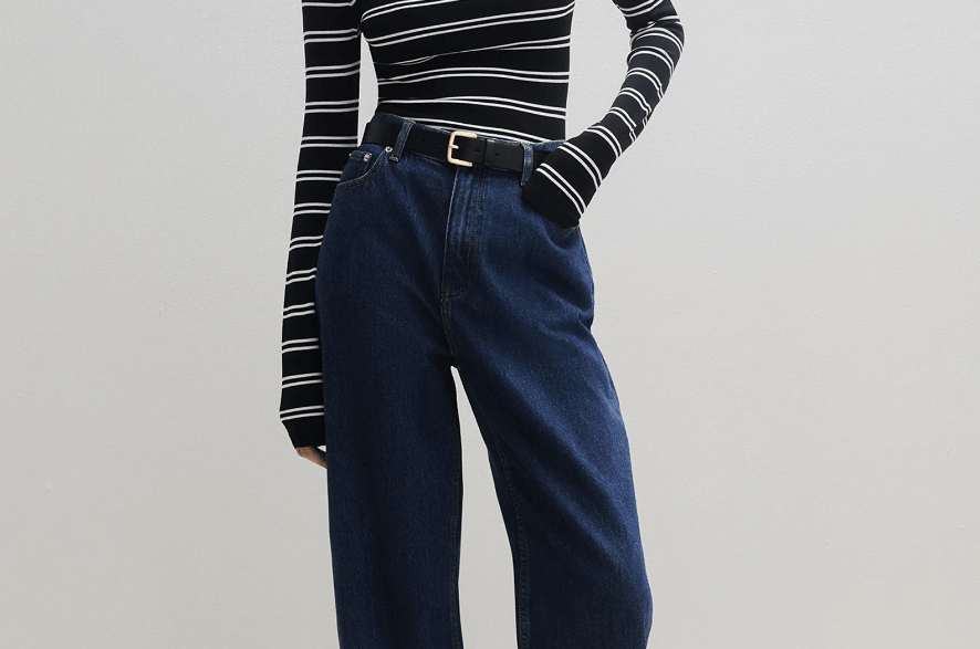 Nude Lucy Jeans Nude Lucy | Organic Baggy Jean - Force Blue