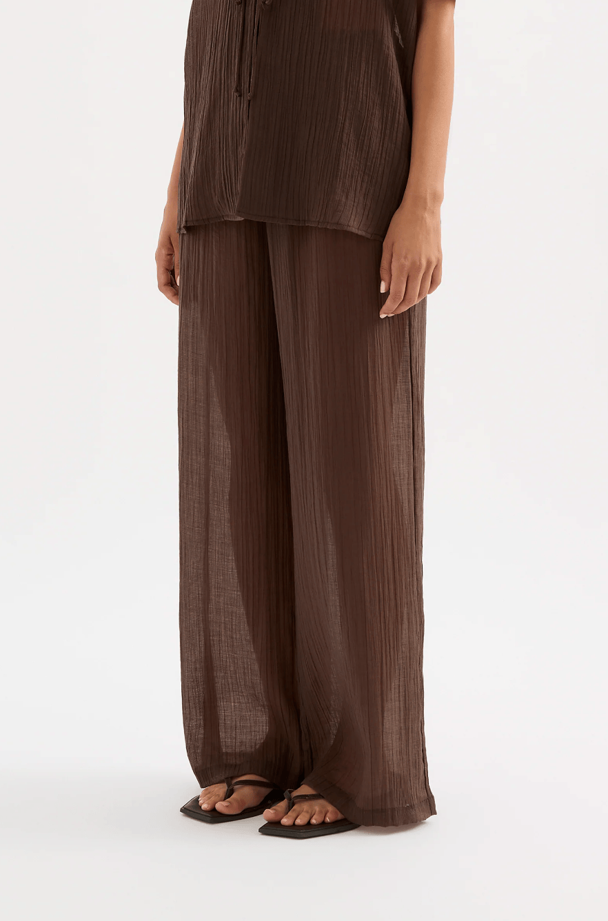Nude Lucy Pants - Casual Maxx Pant - Chocolate