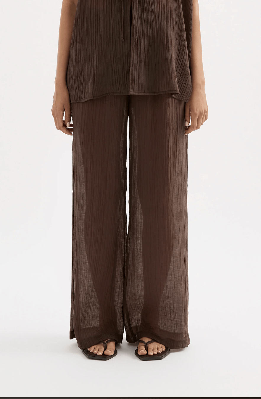 Nude Lucy Pants - Casual Maxx Pant - Chocolate