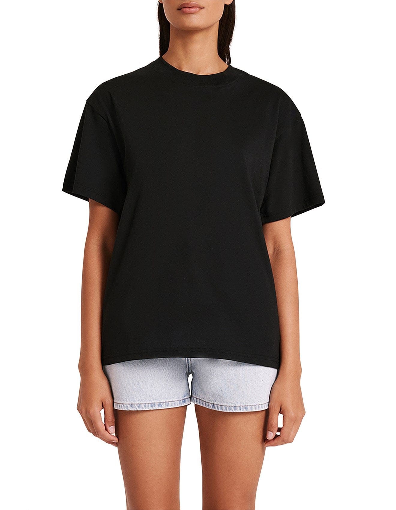 Nude Lucy Tees Organic Boyfriend Tee - Black
